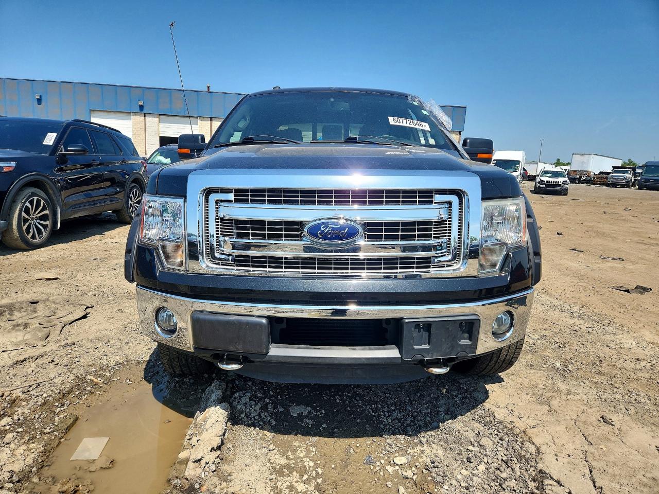 2013 Ford F150 Supercrew Black vin: 1FTFW1ET6DFE00259