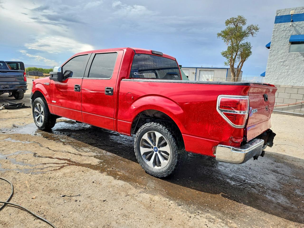 2013 Ford F150 Supercrew Red vin: 1FTFW1ET6DKD46291