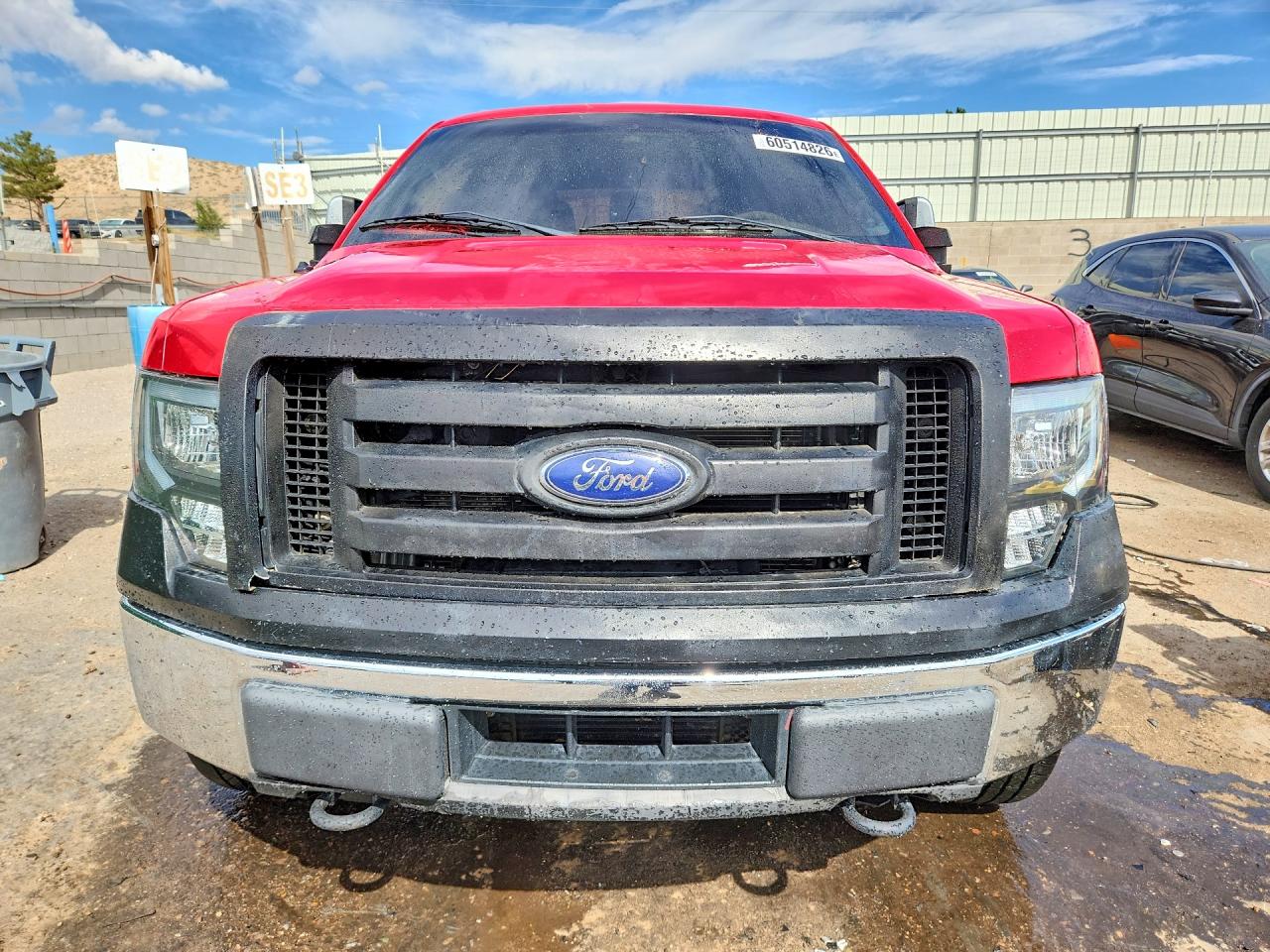 2013 Ford F150 Supercrew Red vin: 1FTFW1ET6DKD46291