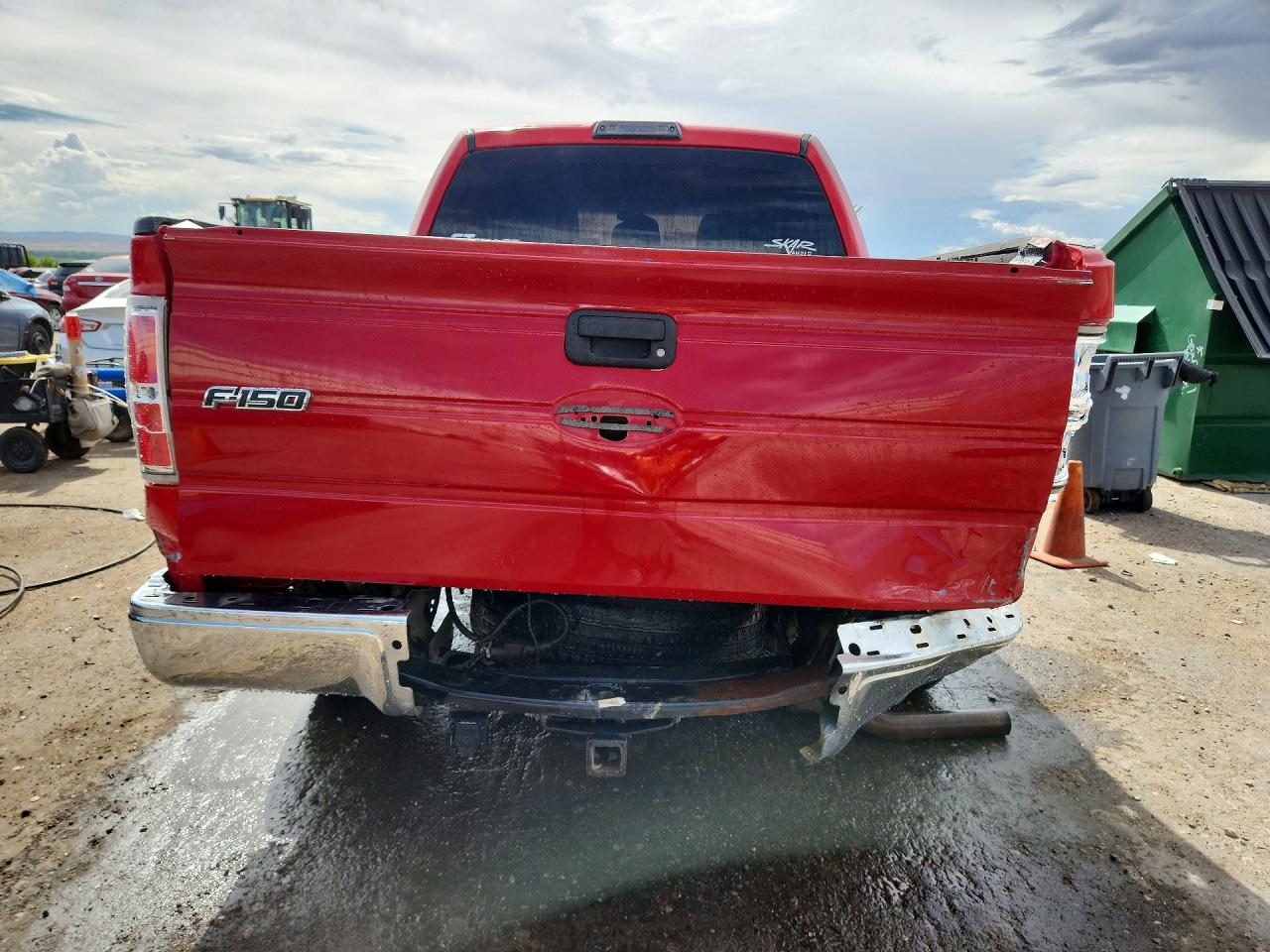 2013 Ford F150 Supercrew Red vin: 1FTFW1ET6DKD46291