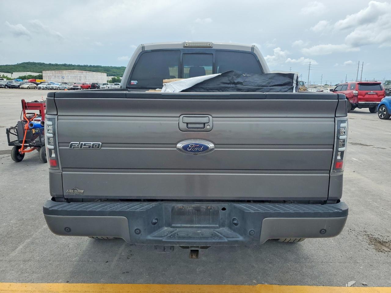 2013 Ford F150 Supercrew Gray vin: 1FTFW1ET6DKD47893