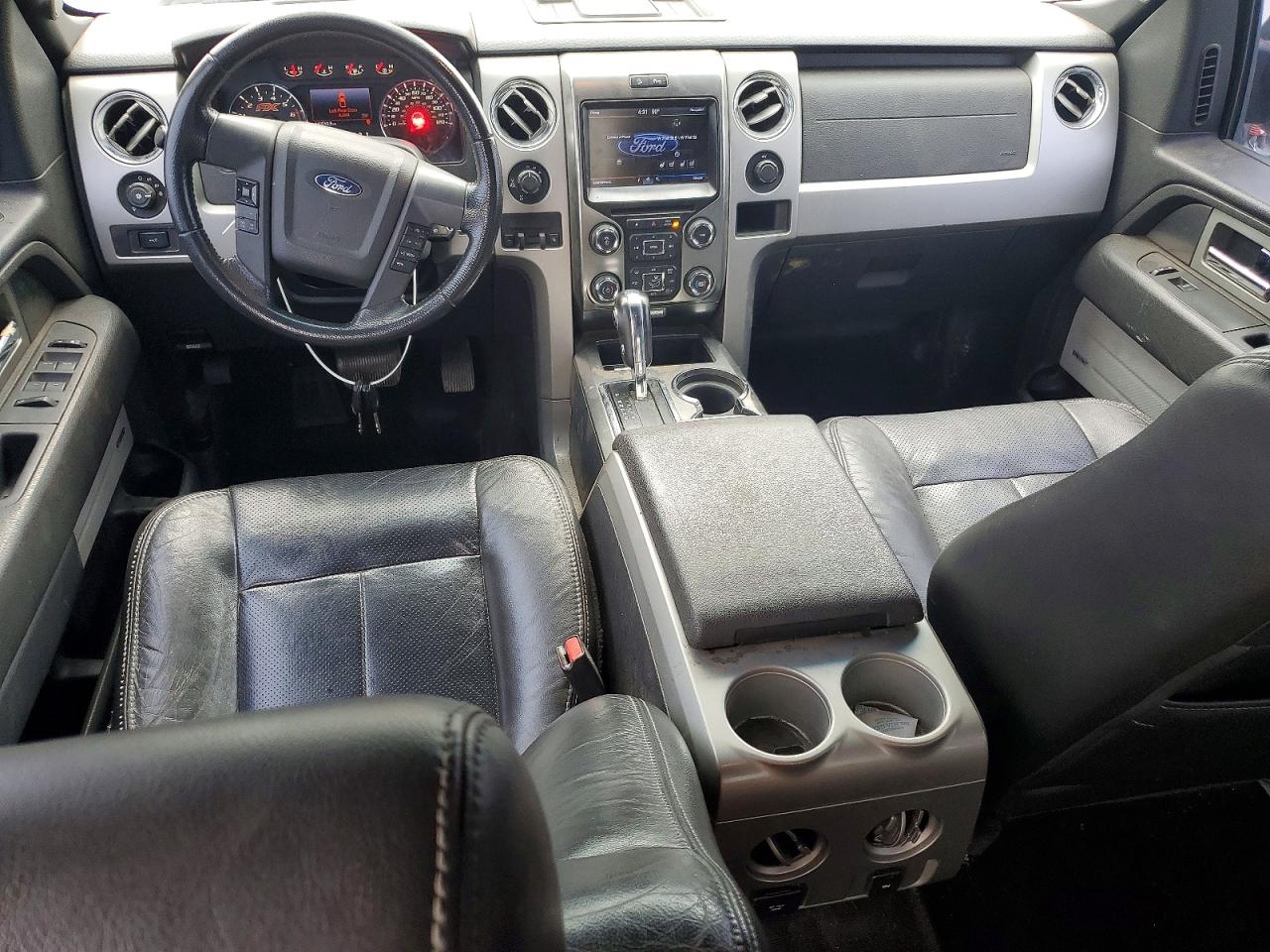 2013 Ford F150 Supercrew Gray vin: 1FTFW1ET6DKD47893