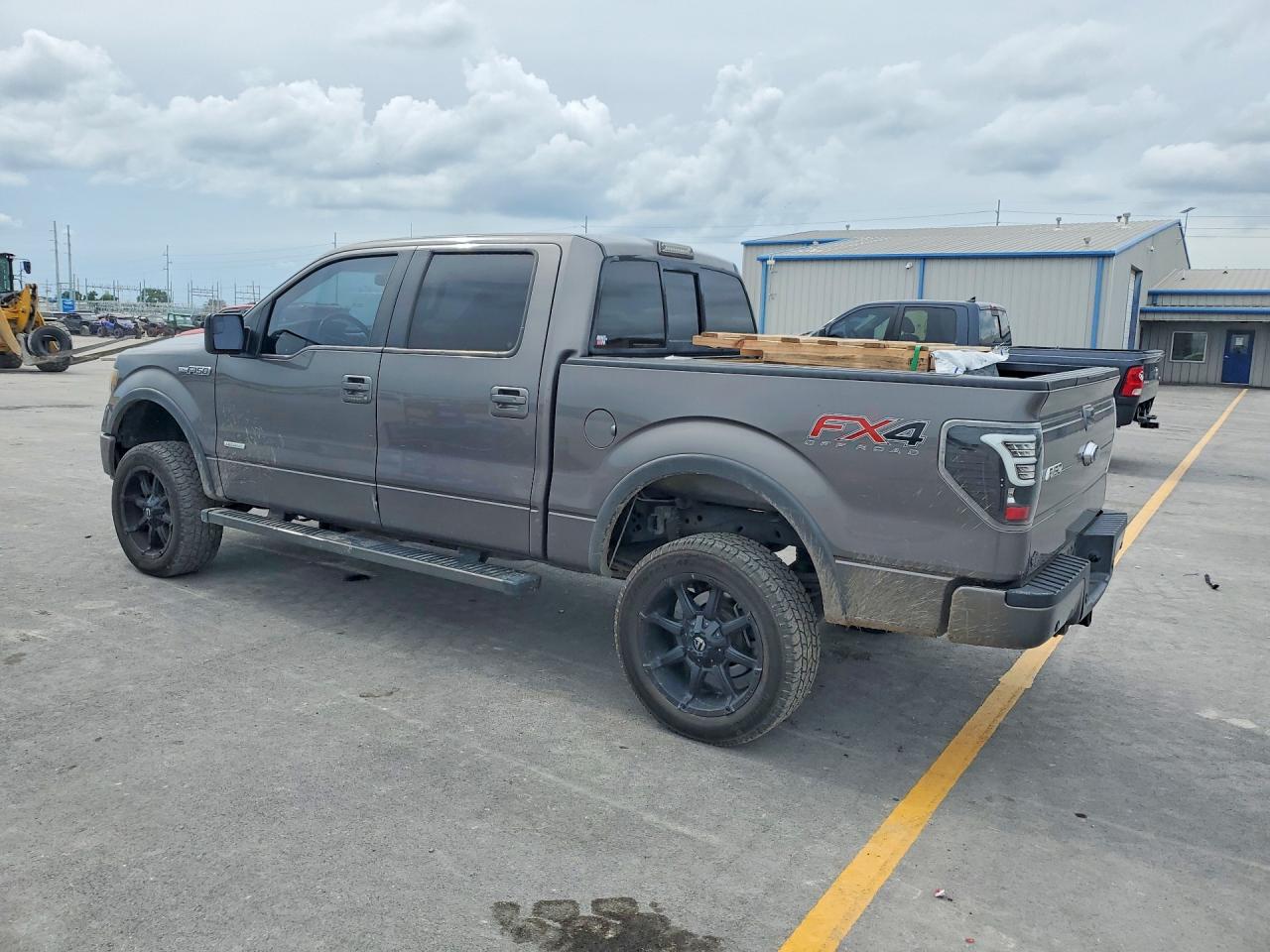 2013 Ford F150 Supercrew Gray vin: 1FTFW1ET6DKD47893