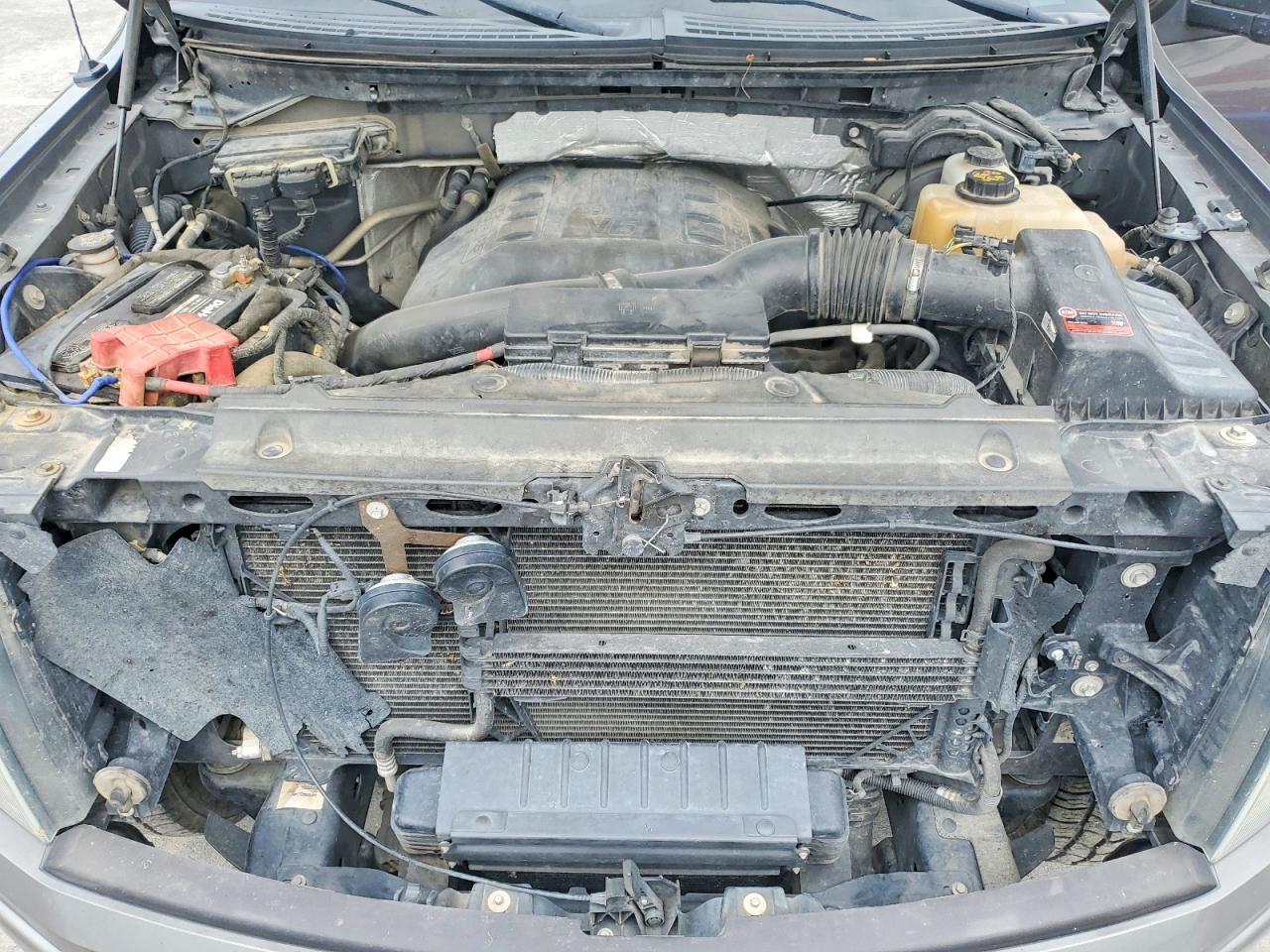 2013 Ford F150 Supercrew Gray vin: 1FTFW1ET6DKD47893