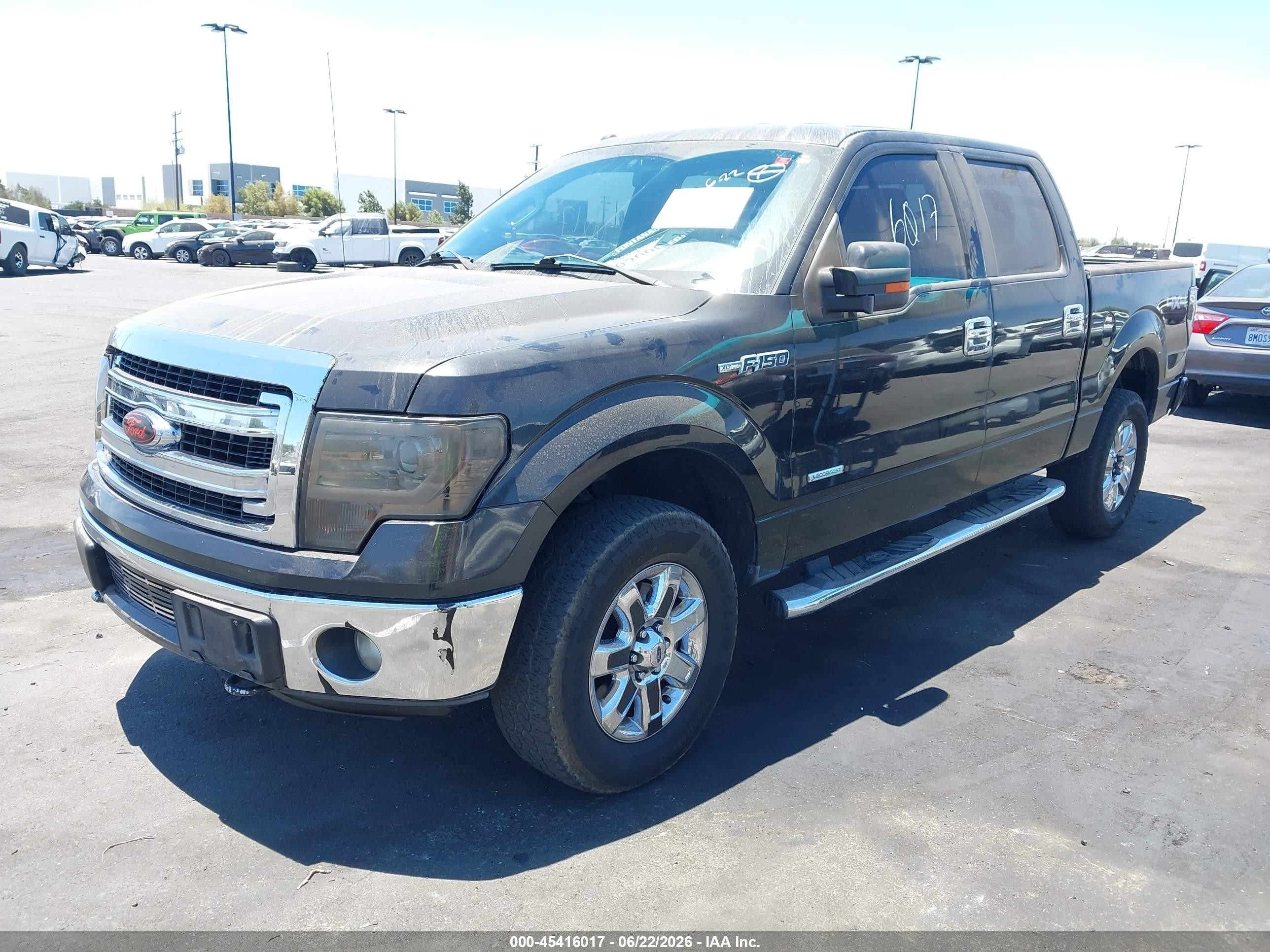 2013 Ford F-150 Fx4/king Ranch/lariat/limited/platinum/xl/xlt Black vin: 1FTFW1ET6DKD60935