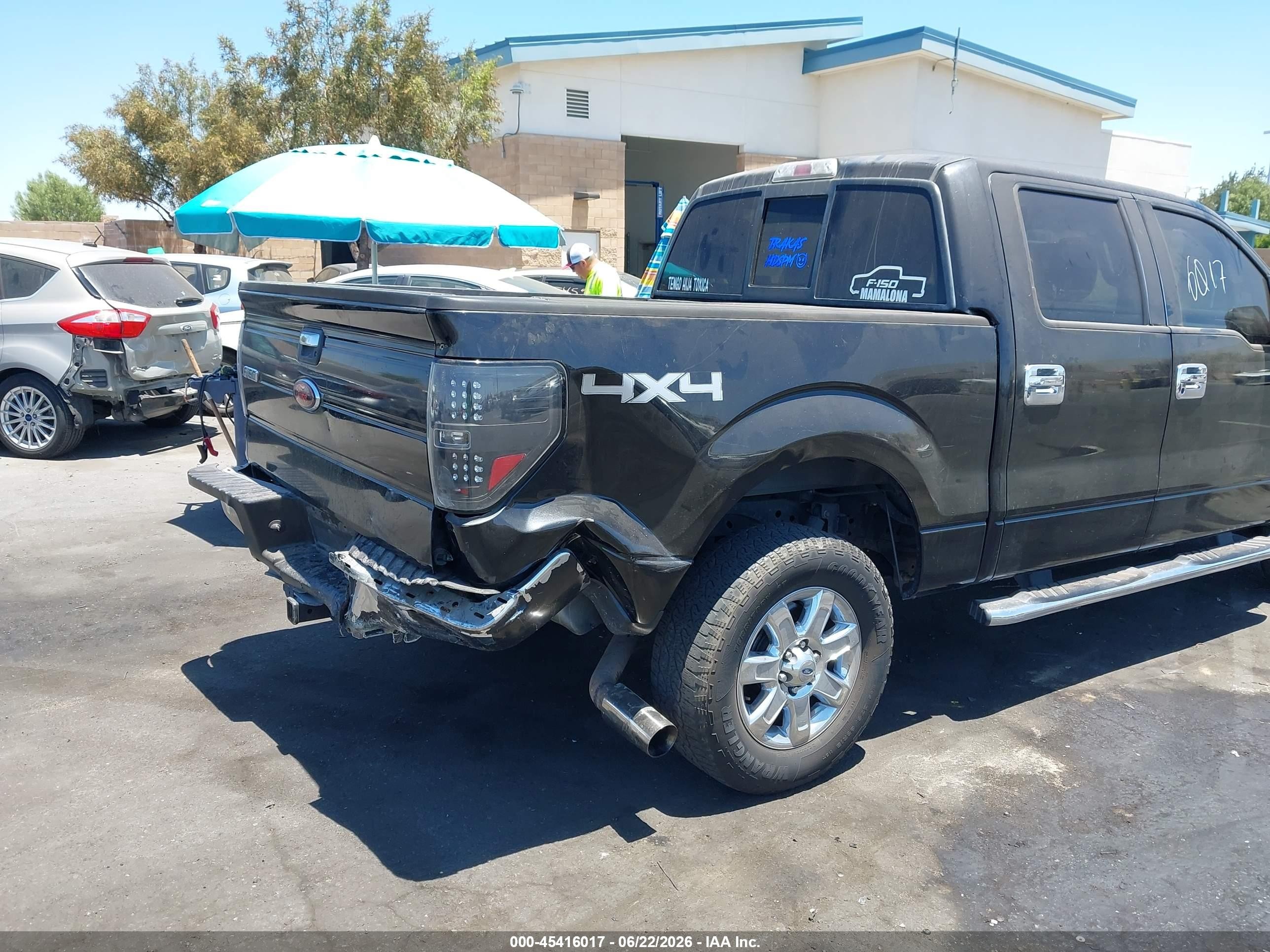 2013 Ford F-150 Fx4/king Ranch/lariat/limited/platinum/xl/xlt Black vin: 1FTFW1ET6DKD60935