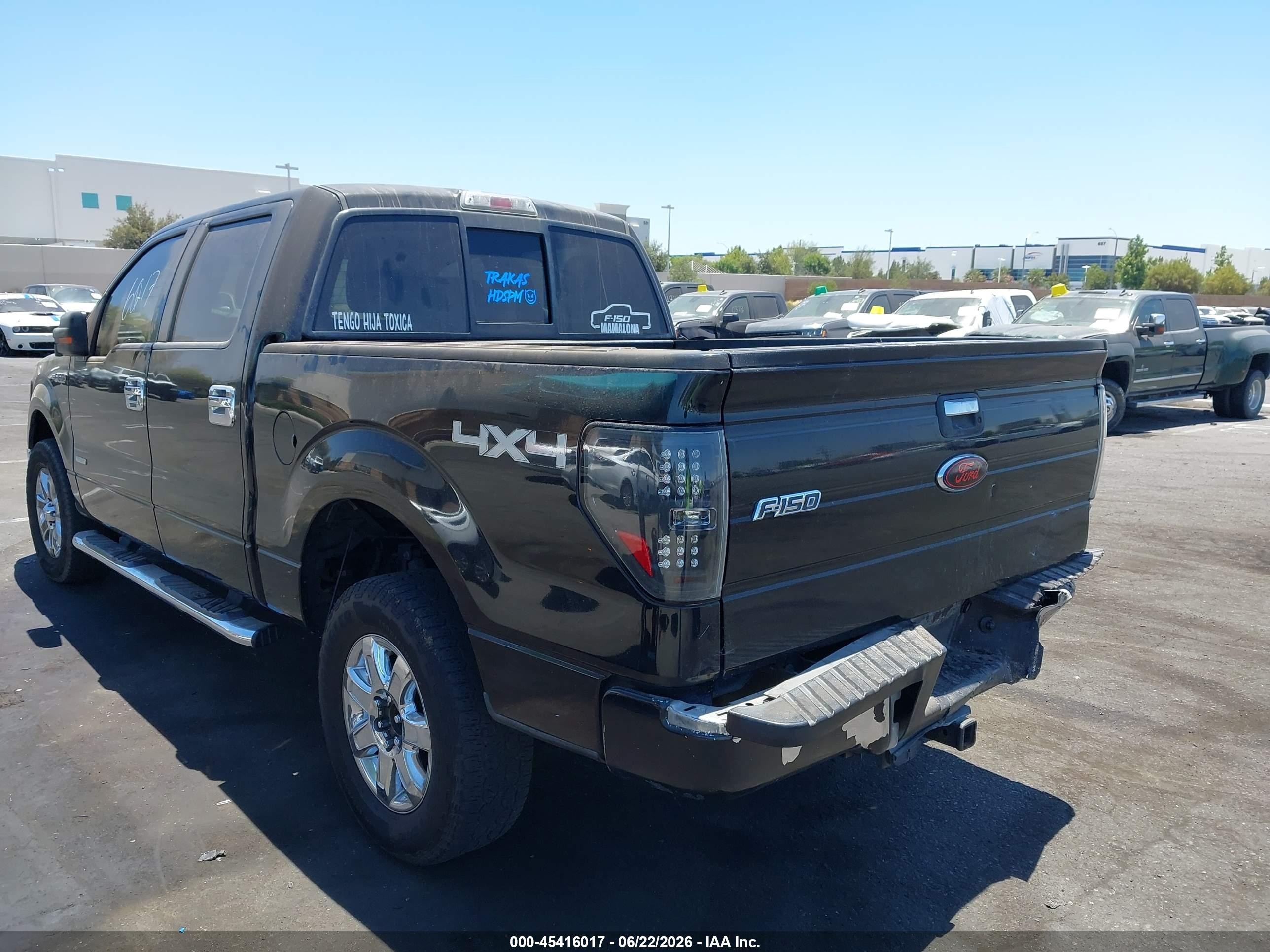 2013 Ford F-150 Fx4/king Ranch/lariat/limited/platinum/xl/xlt Black vin: 1FTFW1ET6DKD60935