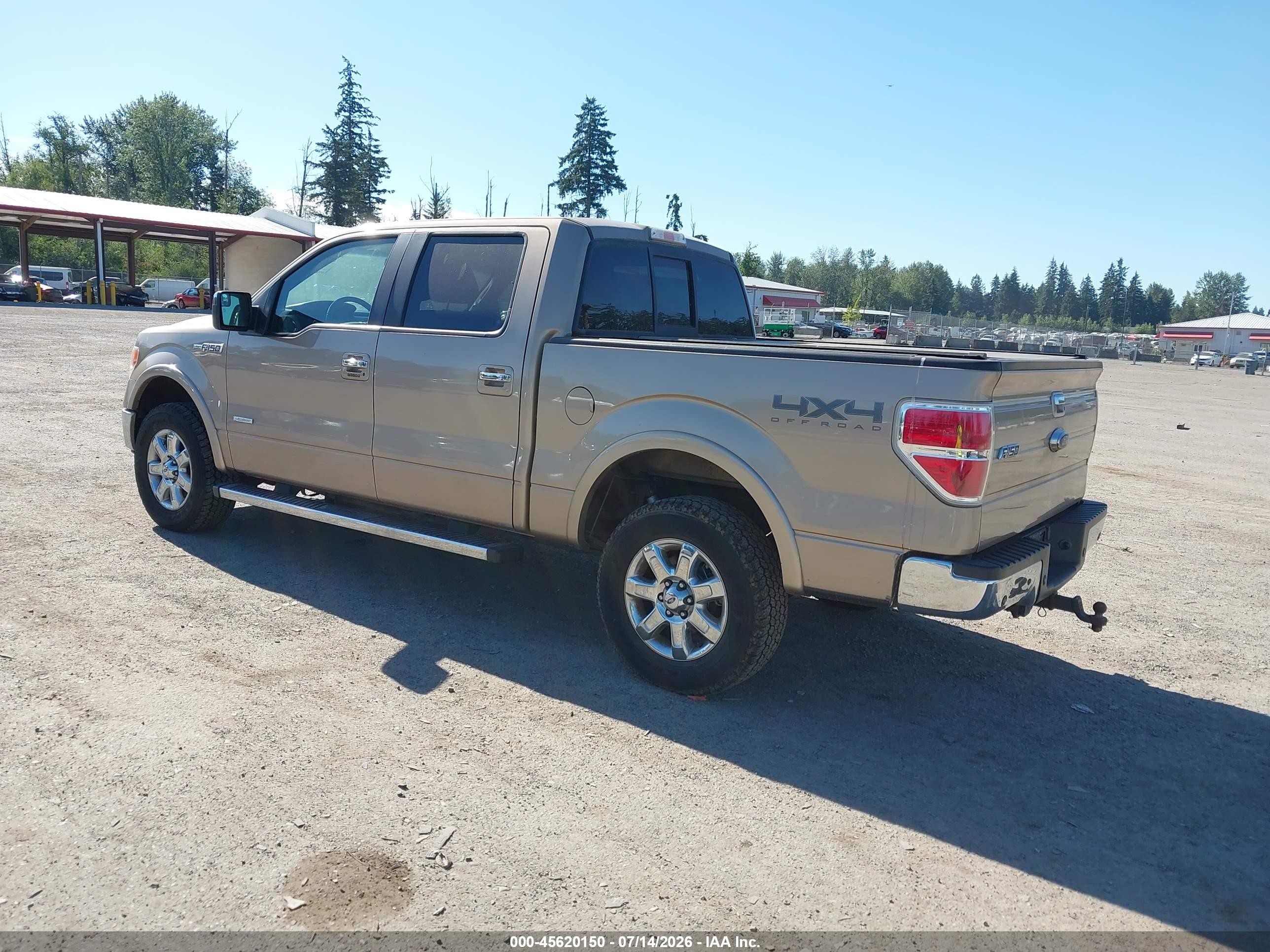 2013 Ford F-150 Lariat Золотой vin: 1FTFW1ET6DKE05310