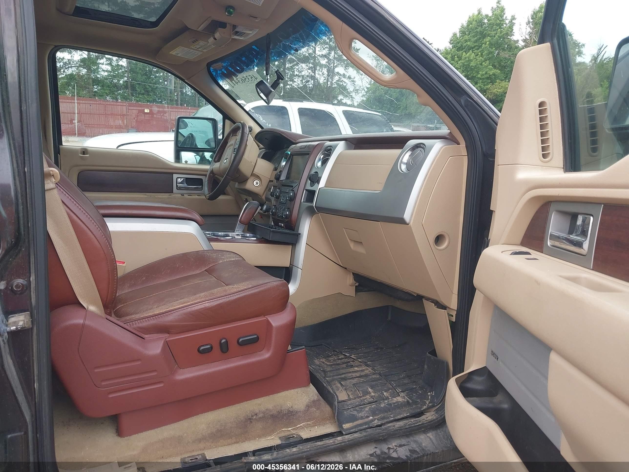 2013 Ford F-150 King Ranch Black vin: 1FTFW1ET6DKE05372