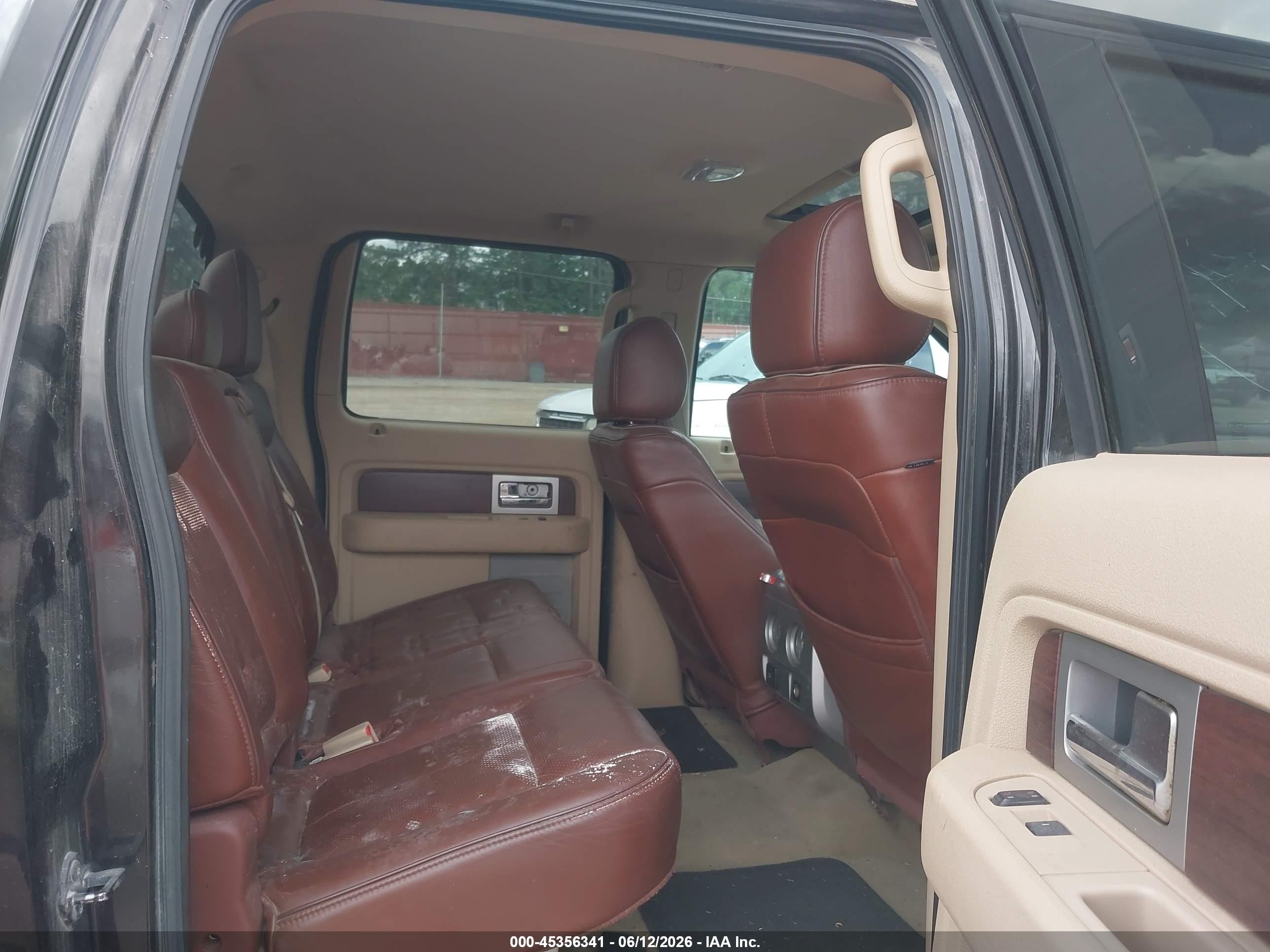 2013 Ford F-150 King Ranch Black vin: 1FTFW1ET6DKE05372
