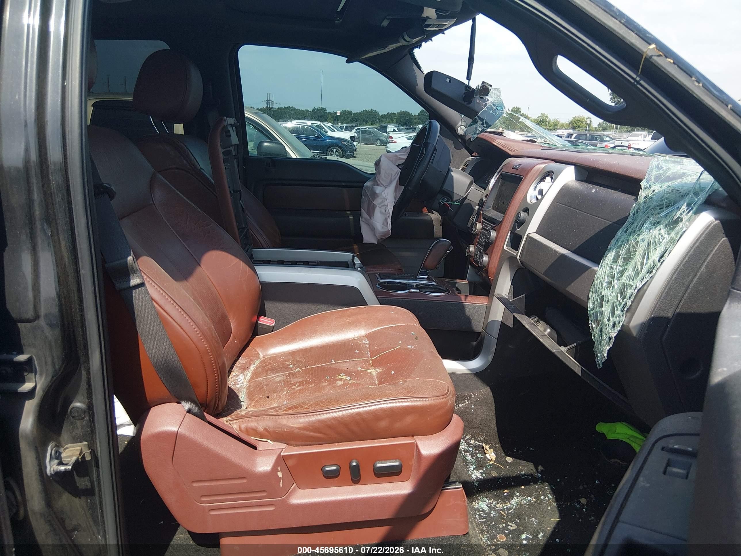 2013 Ford F-150 King Ranch Black vin: 1FTFW1ET6DKE32166