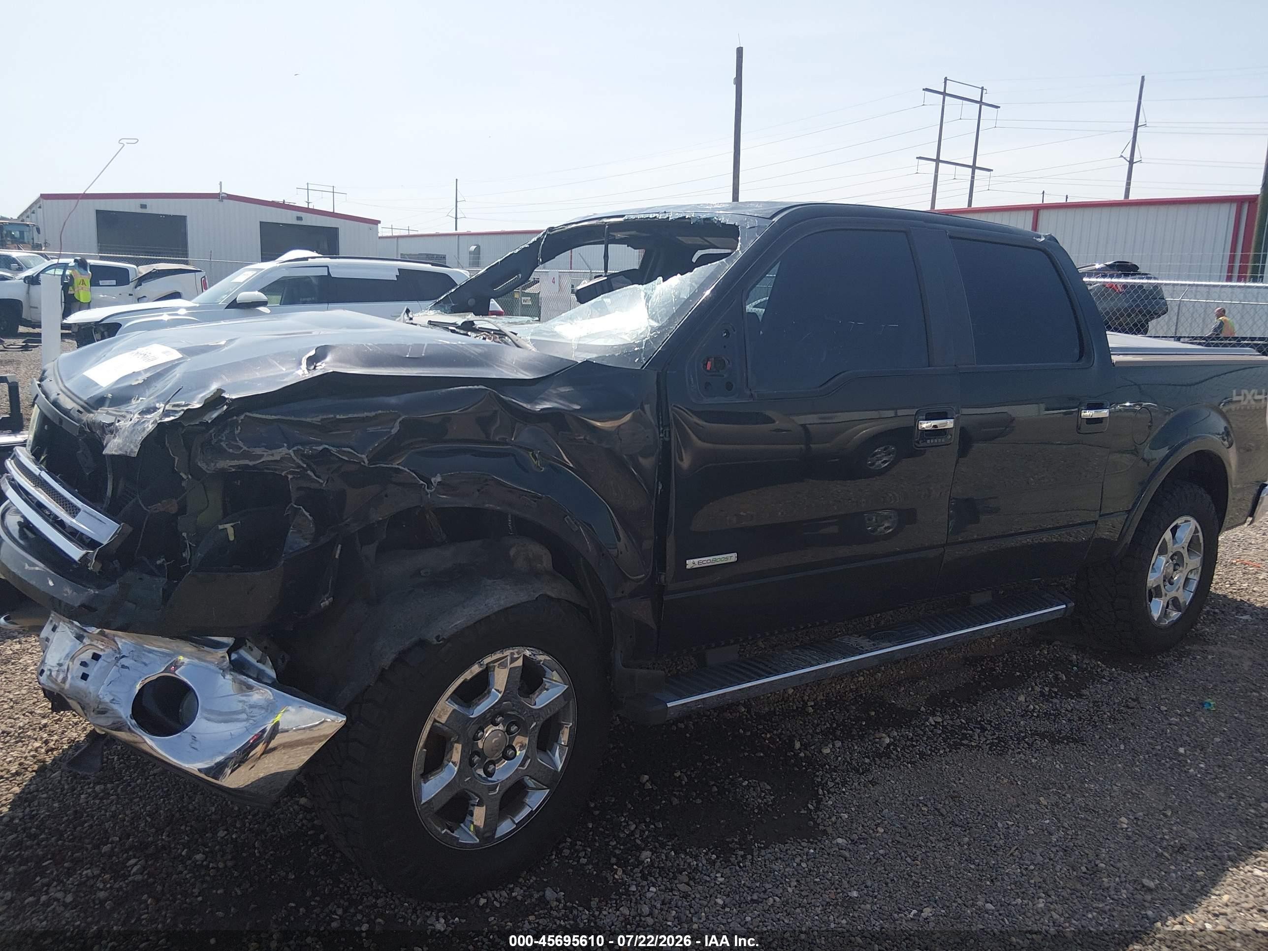2013 Ford F-150 King Ranch Black vin: 1FTFW1ET6DKE32166