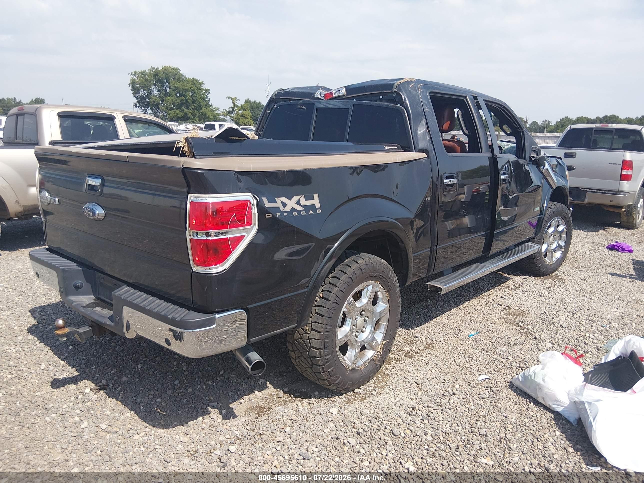 2013 Ford F-150 King Ranch Black vin: 1FTFW1ET6DKE32166