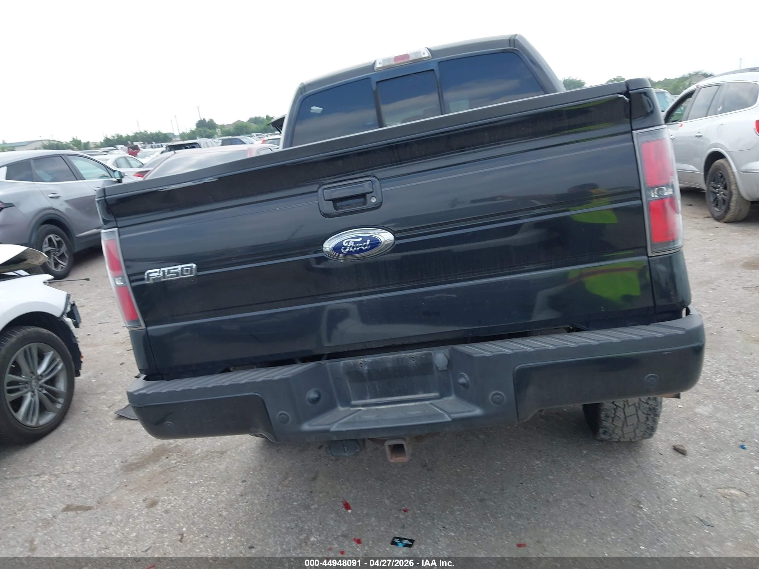 2013 Ford F-150 Fx4 Black vin: 1FTFW1ET6DKE50280