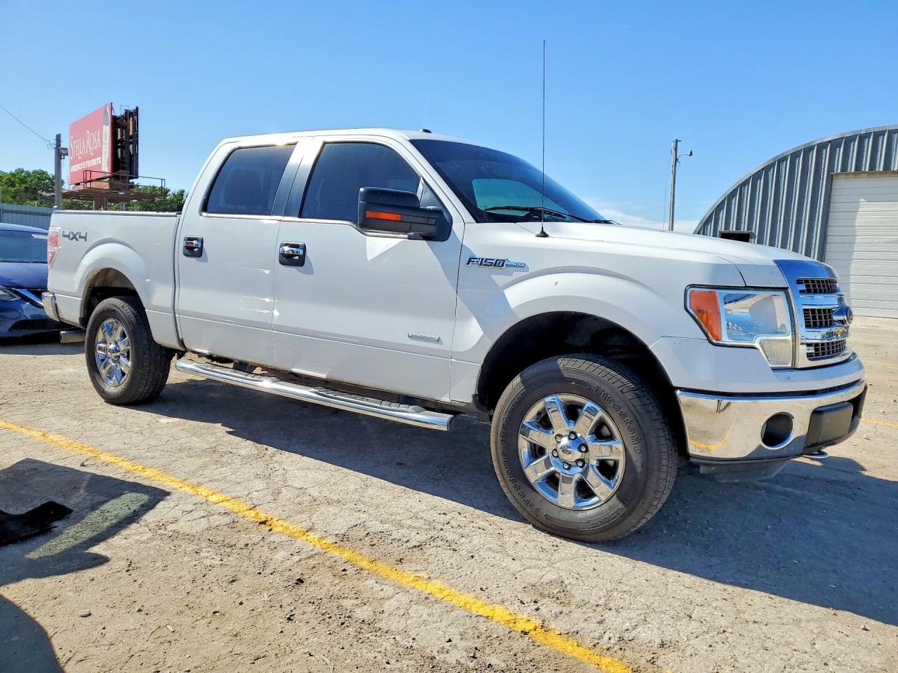 2013 Ford F150 Supercrew White vin: 1FTFW1ET6DKE76362