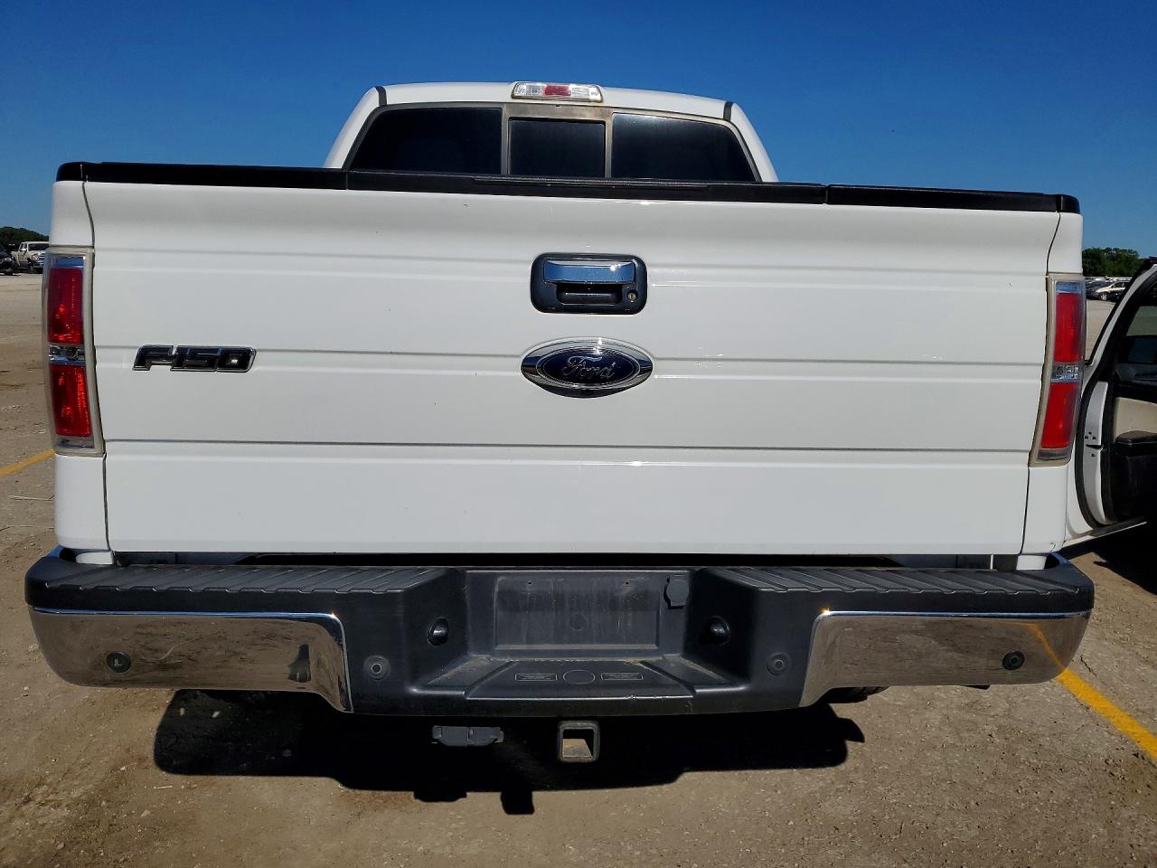 2013 Ford F150 Supercrew White vin: 1FTFW1ET6DKE76362