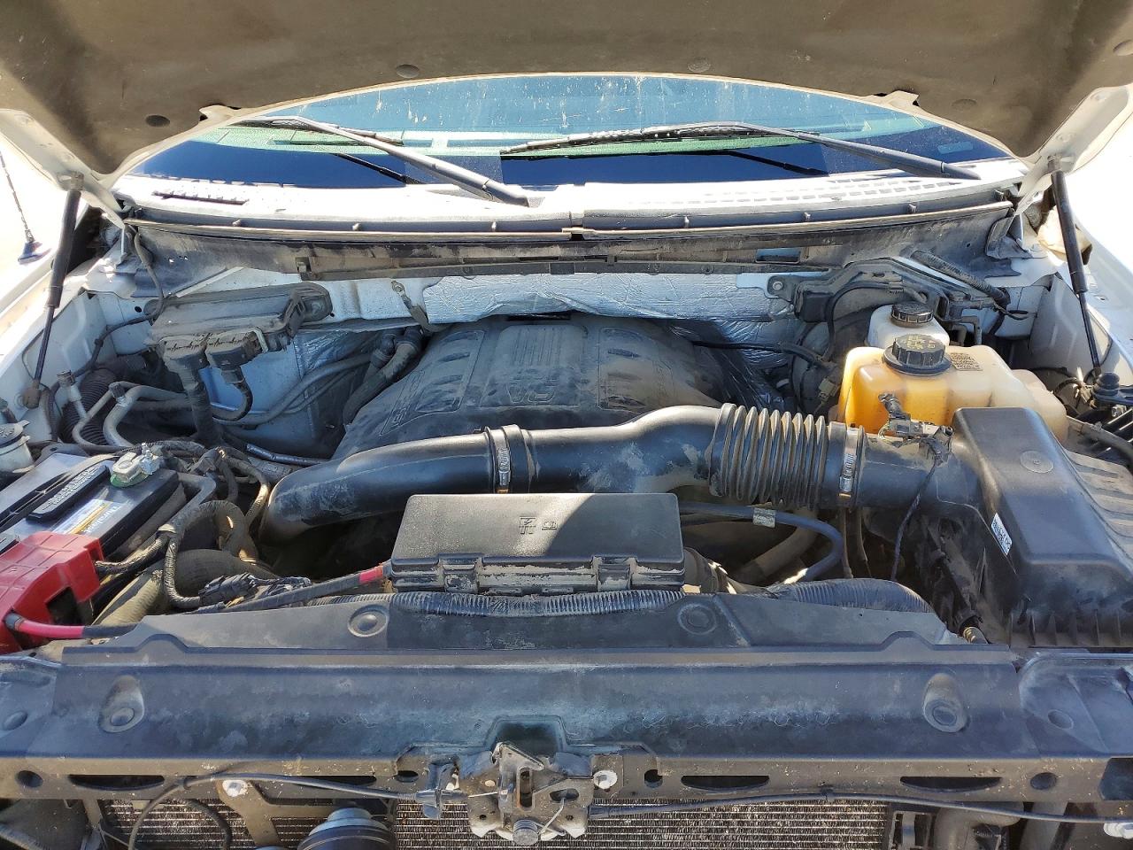 2013 Ford F150 Supercrew White vin: 1FTFW1ET6DKE76362