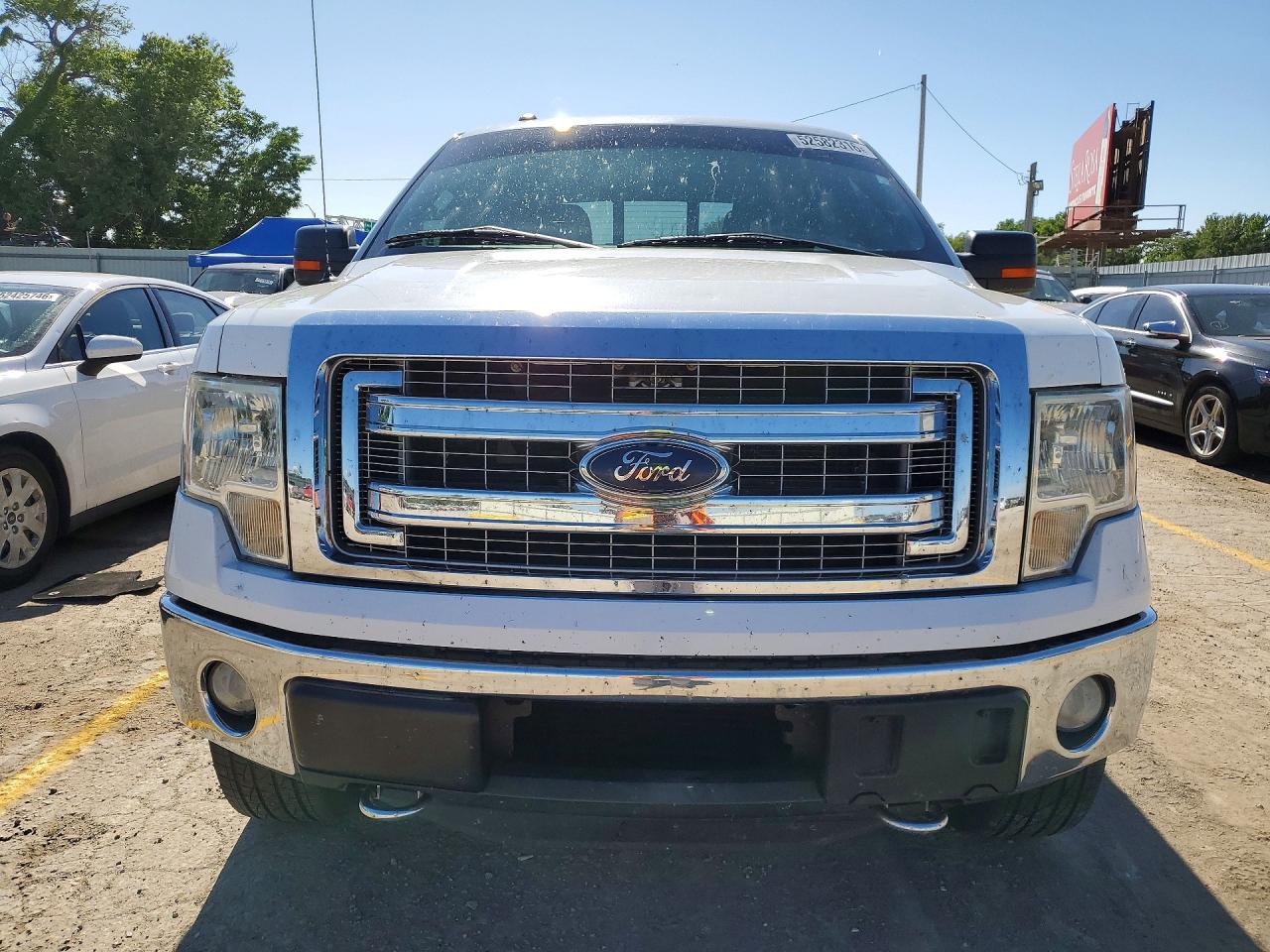 2013 Ford F150 Supercrew White vin: 1FTFW1ET6DKE76362