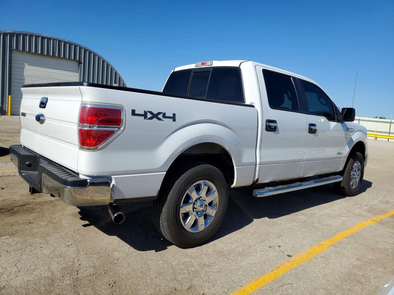 2013 Ford F150 Supercrew White vin: 1FTFW1ET6DKE76362