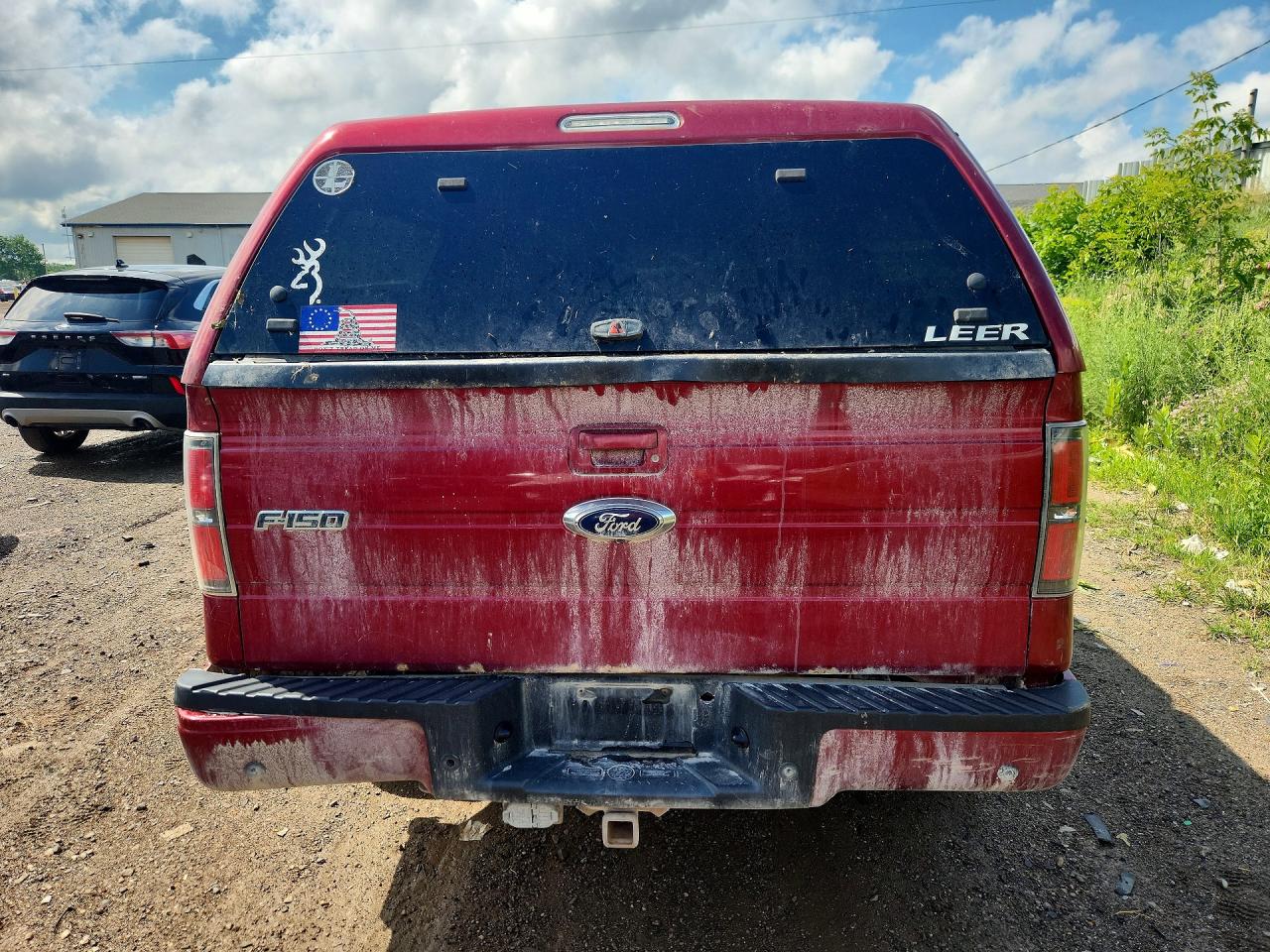 2013 Ford F150 Supercrew Red vin: 1FTFW1ET6DKE86373