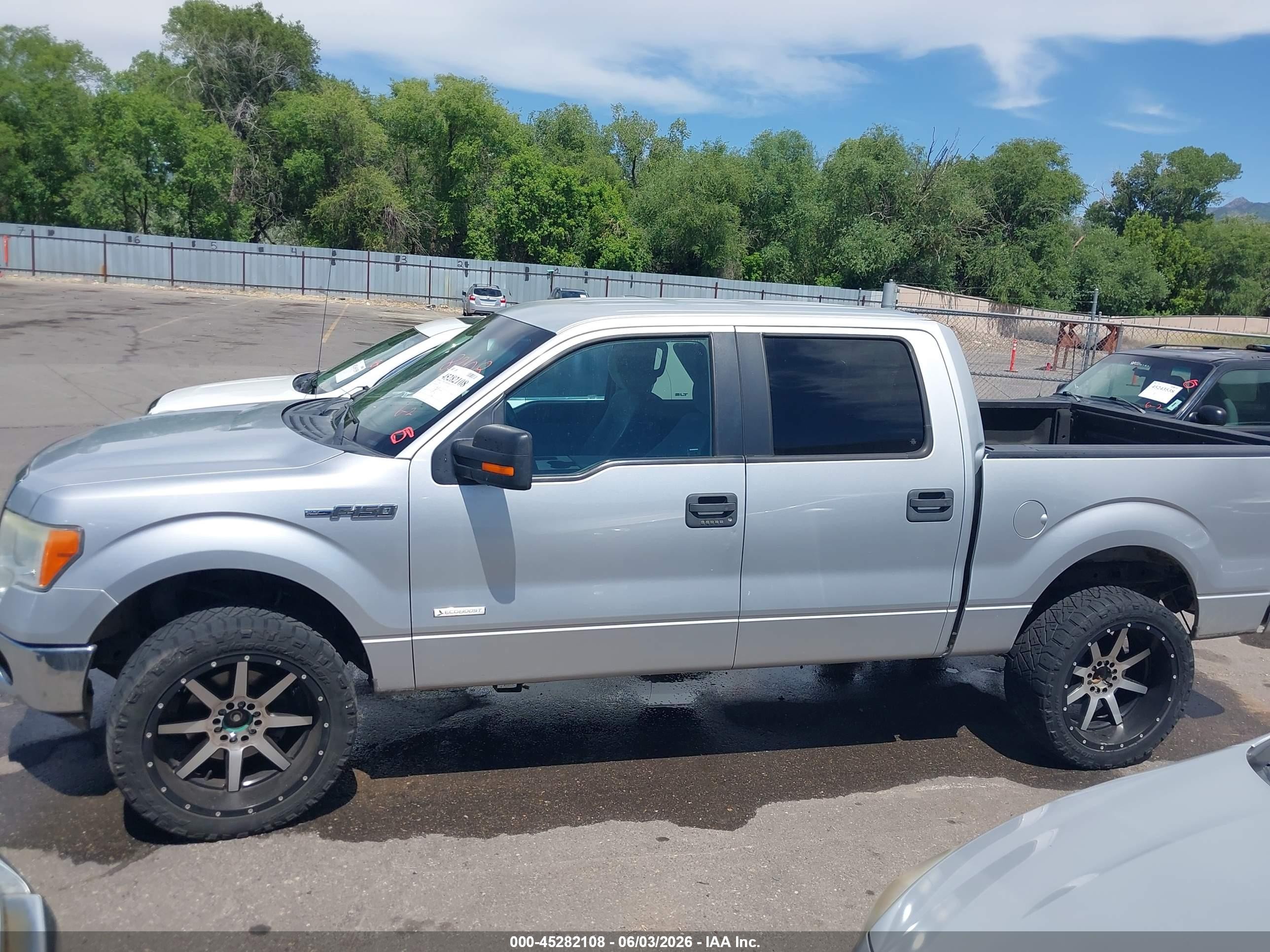 2013 Ford F-150 Xlt Silver vin: 1FTFW1ET6DKF27133