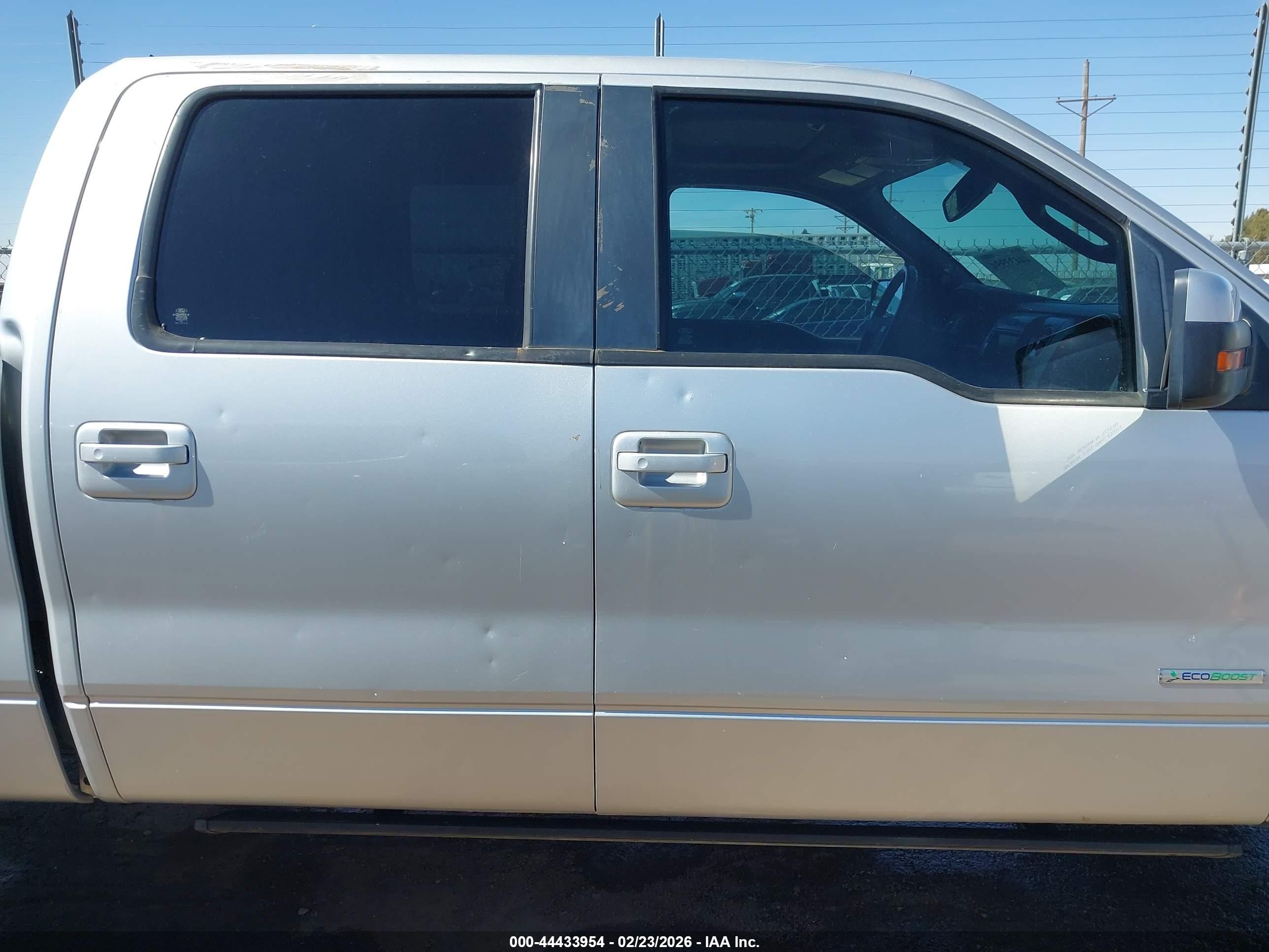 2013 Ford F-150 Lariat Серебряный vin: 1FTFW1ET6DKF65154