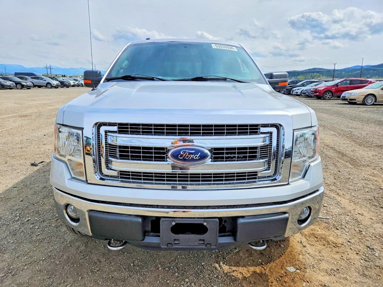 2013 Ford F150 Supercrew Silver vin: 1FTFW1ET6DKF73111