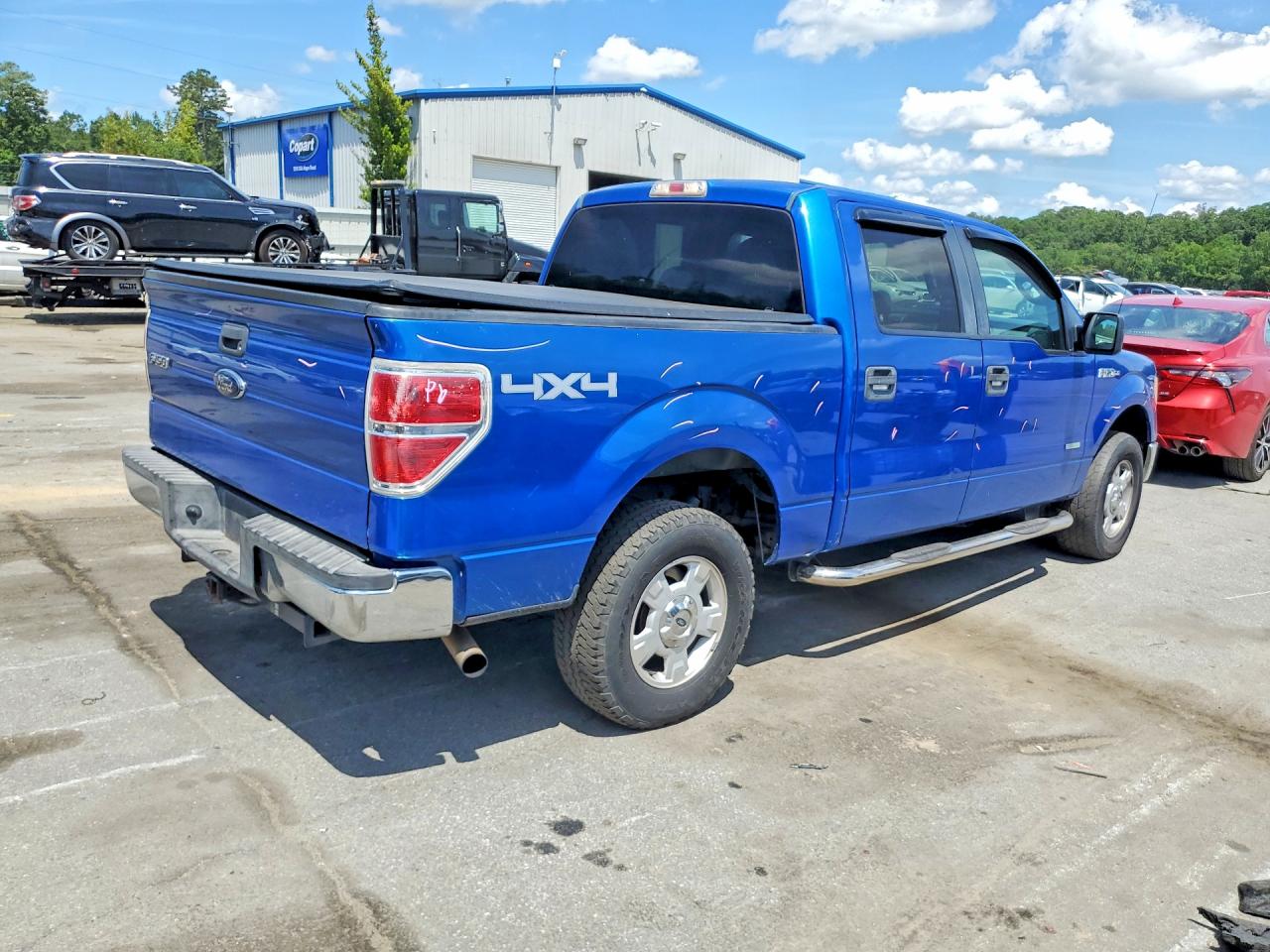 2013 Ford F150 Supercrew Blue vin: 1FTFW1ET6DKF74436
