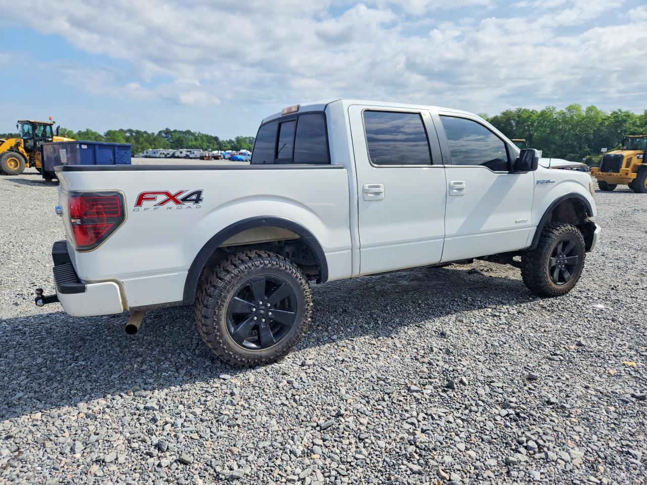 2013 Ford F150 Supercrew White vin: 1FTFW1ET6DKG26308