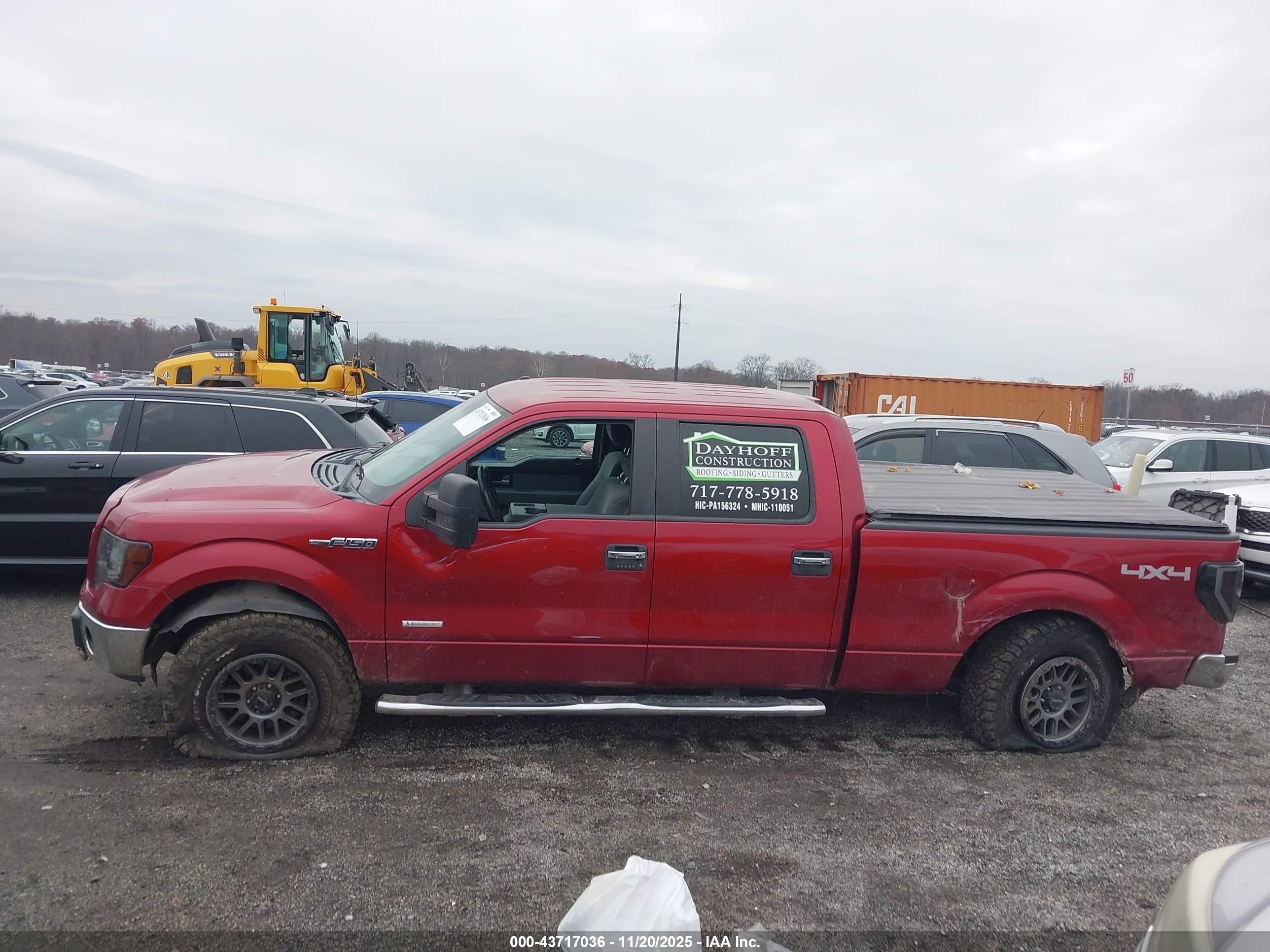 2013 Ford F-150 Xlt Red vin: 1FTFW1ET6DKG43786
