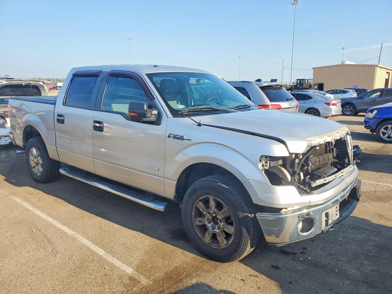 2013 Ford F150 Supercrew Silver vin: 1FTFW1ET6DKG44016