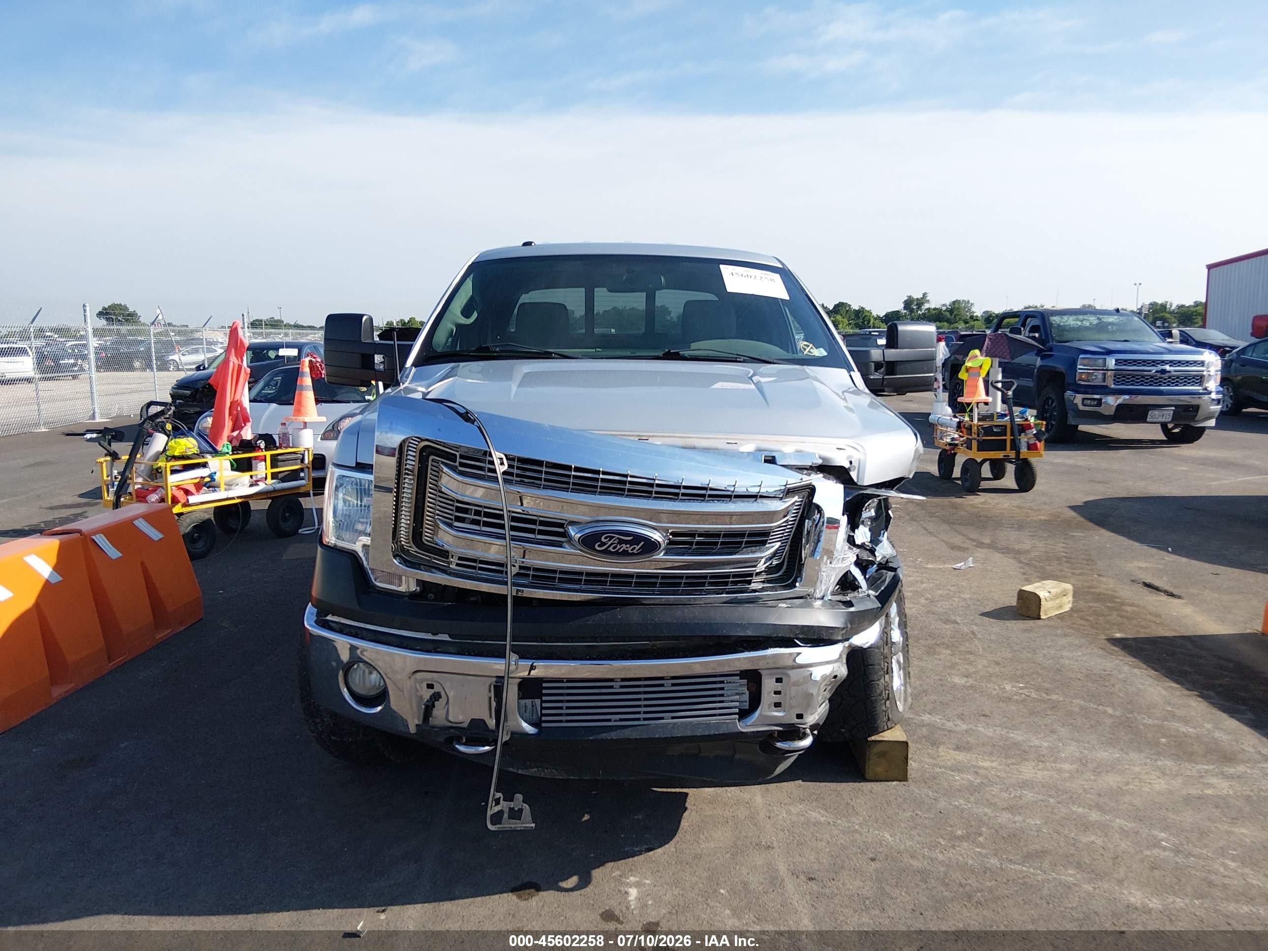 2014 Ford F-150 Xlt Silver vin: 1FTFW1ET6EFA10036