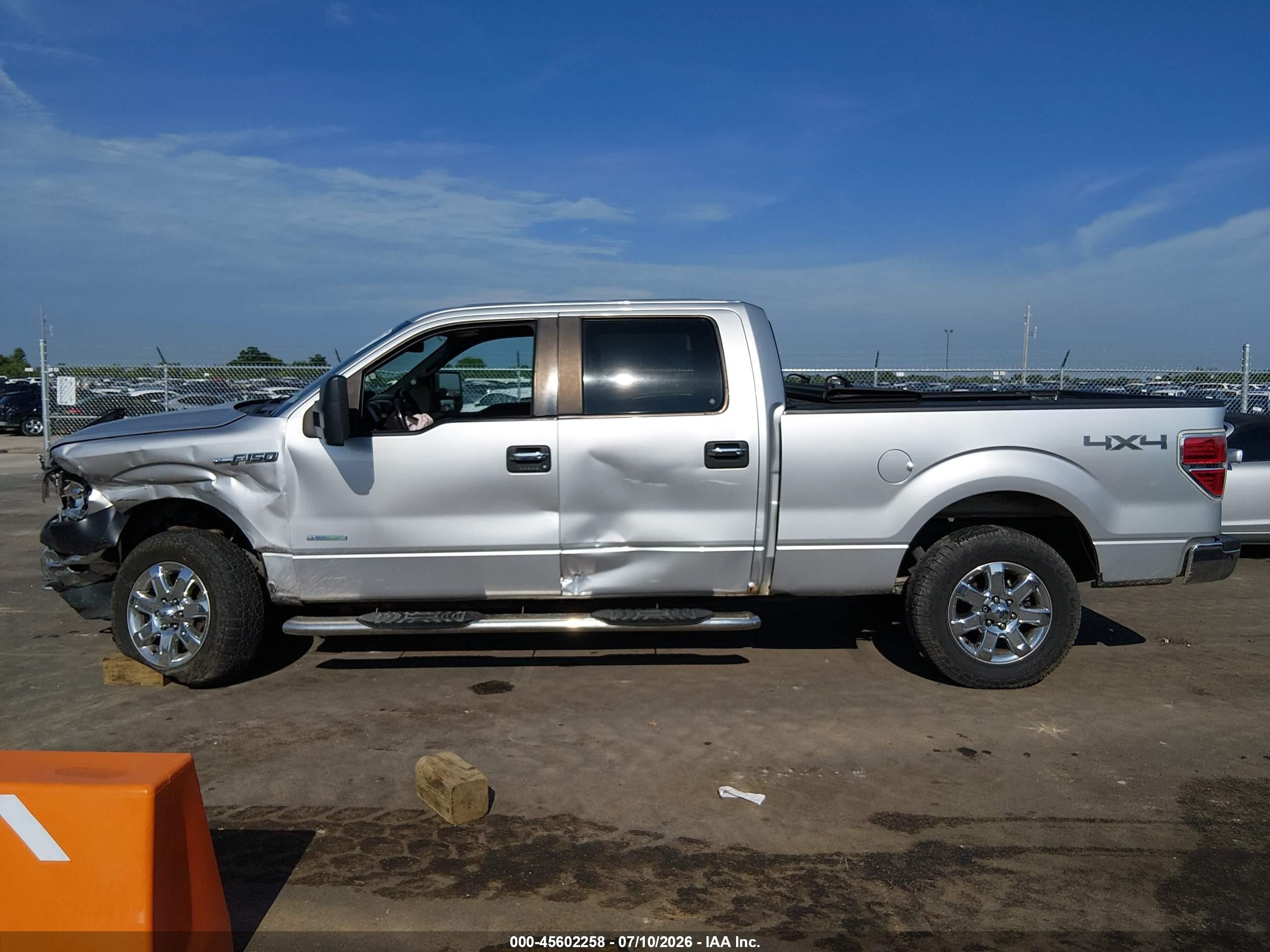 2014 Ford F-150 Xlt Silver vin: 1FTFW1ET6EFA10036
