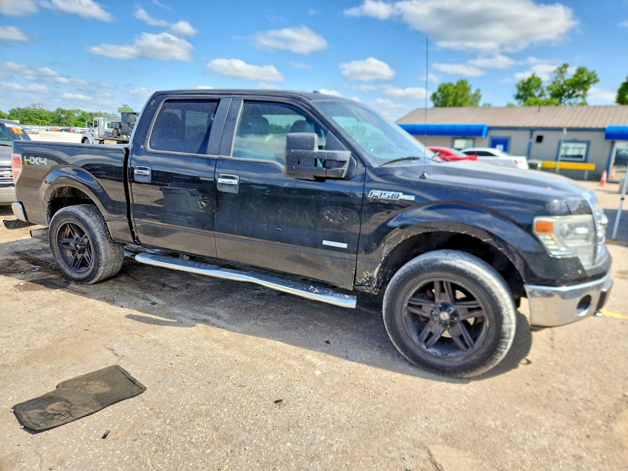 2014 Ford F150 Supercrew Black vin: 1FTFW1ET6EFA26303