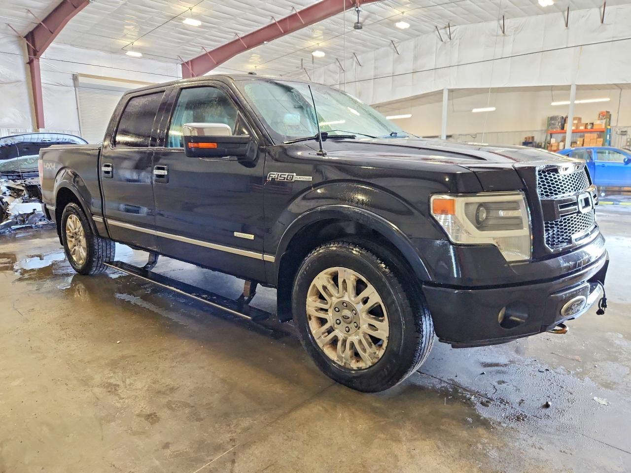 2014 Ford F150 Supercrew Black vin: 1FTFW1ET6EFA30190