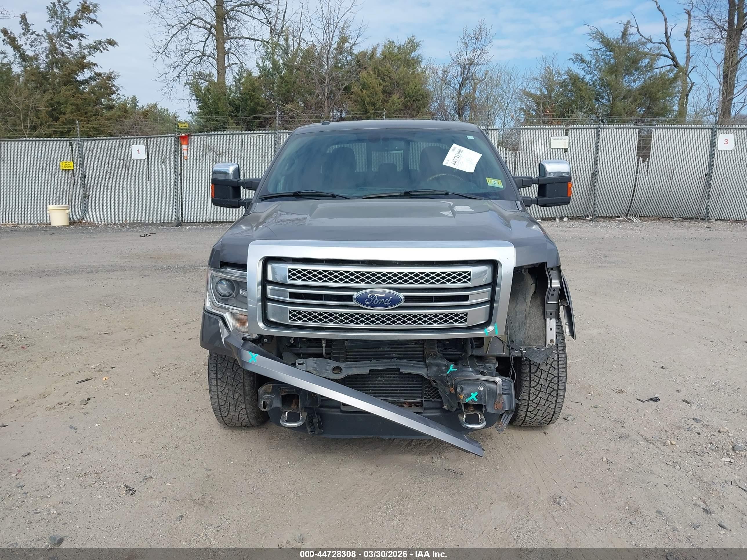 2014 Ford F-150 Platinum Gray vin: 1FTFW1ET6EFA49404