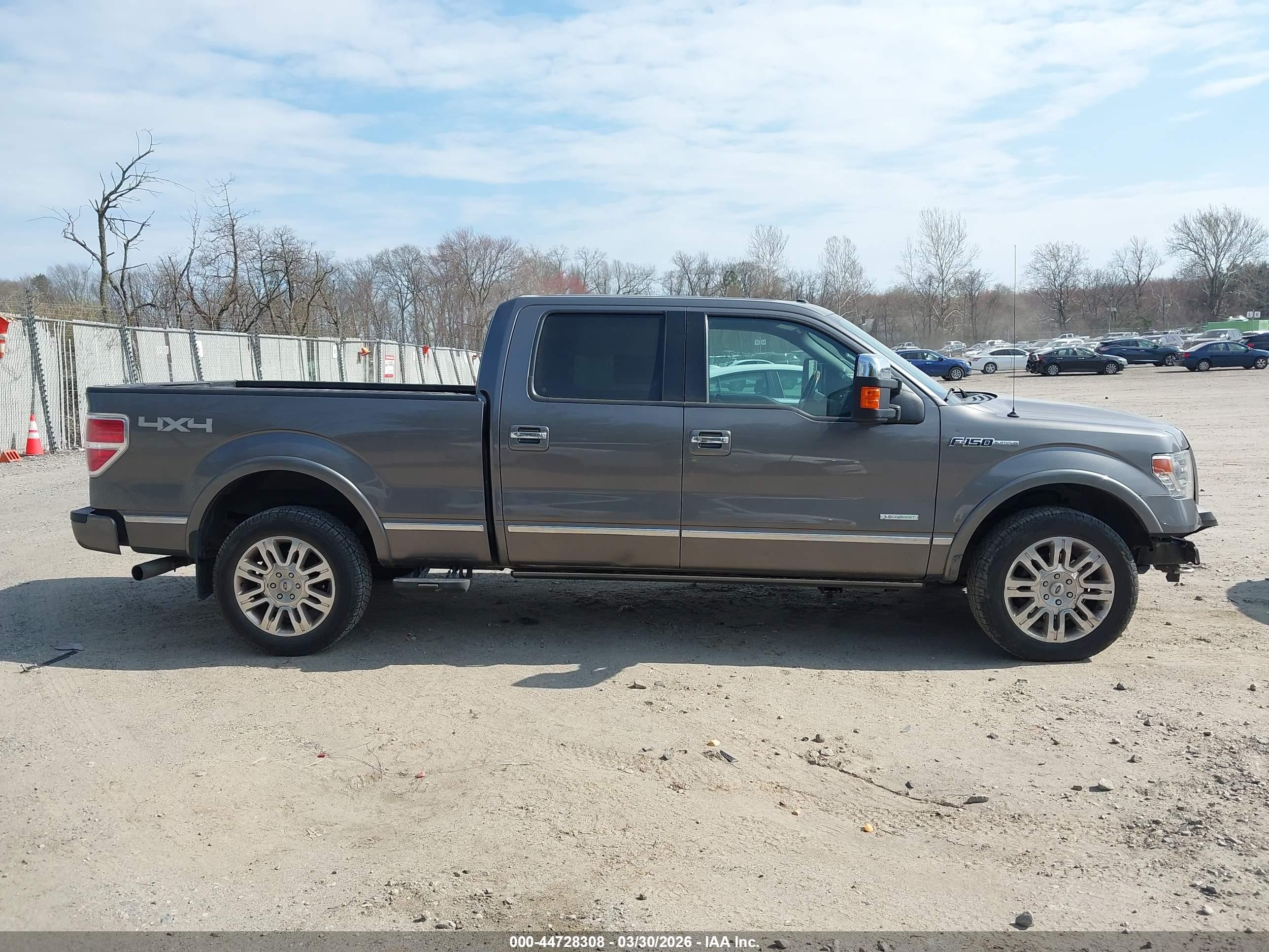 2014 Ford F-150 Platinum Gray vin: 1FTFW1ET6EFA49404