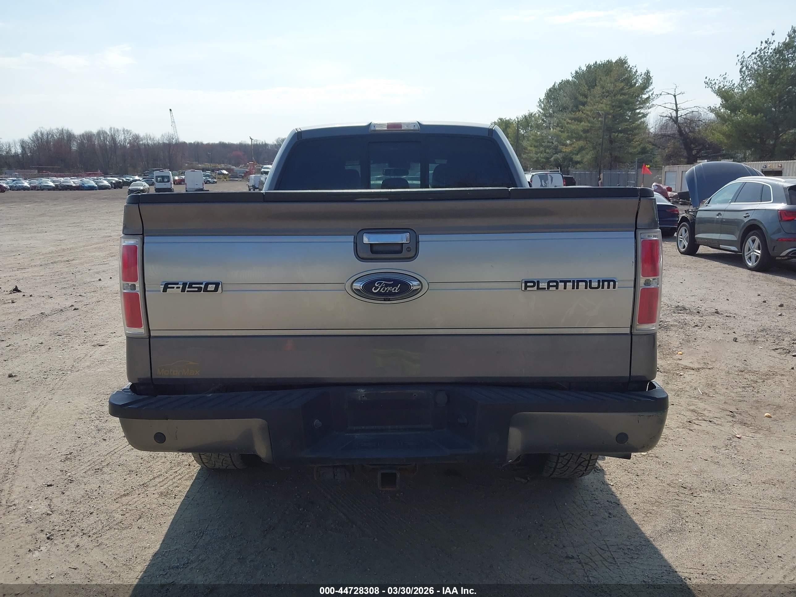 2014 Ford F-150 Platinum Gray vin: 1FTFW1ET6EFA49404
