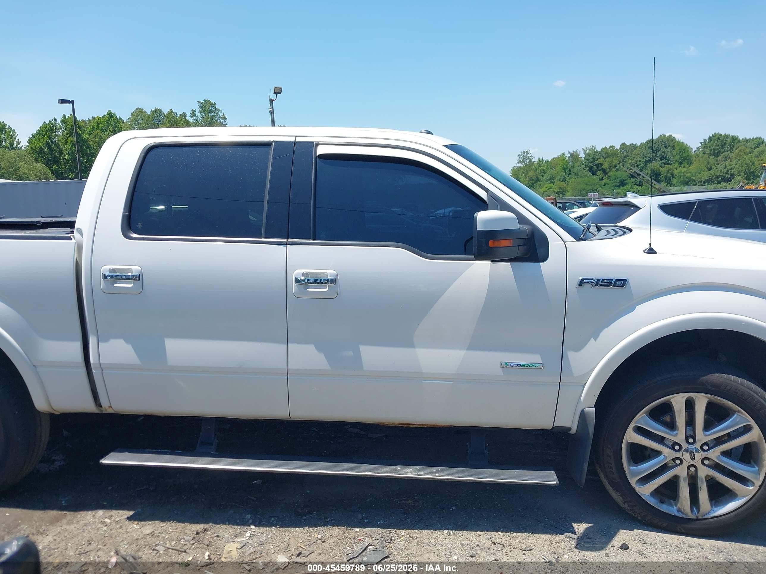 2014 Ford F-150 Fx4/king Ranch/lariat/limited/platinum/xl/xlt White vin: 1FTFW1ET6EFA52822