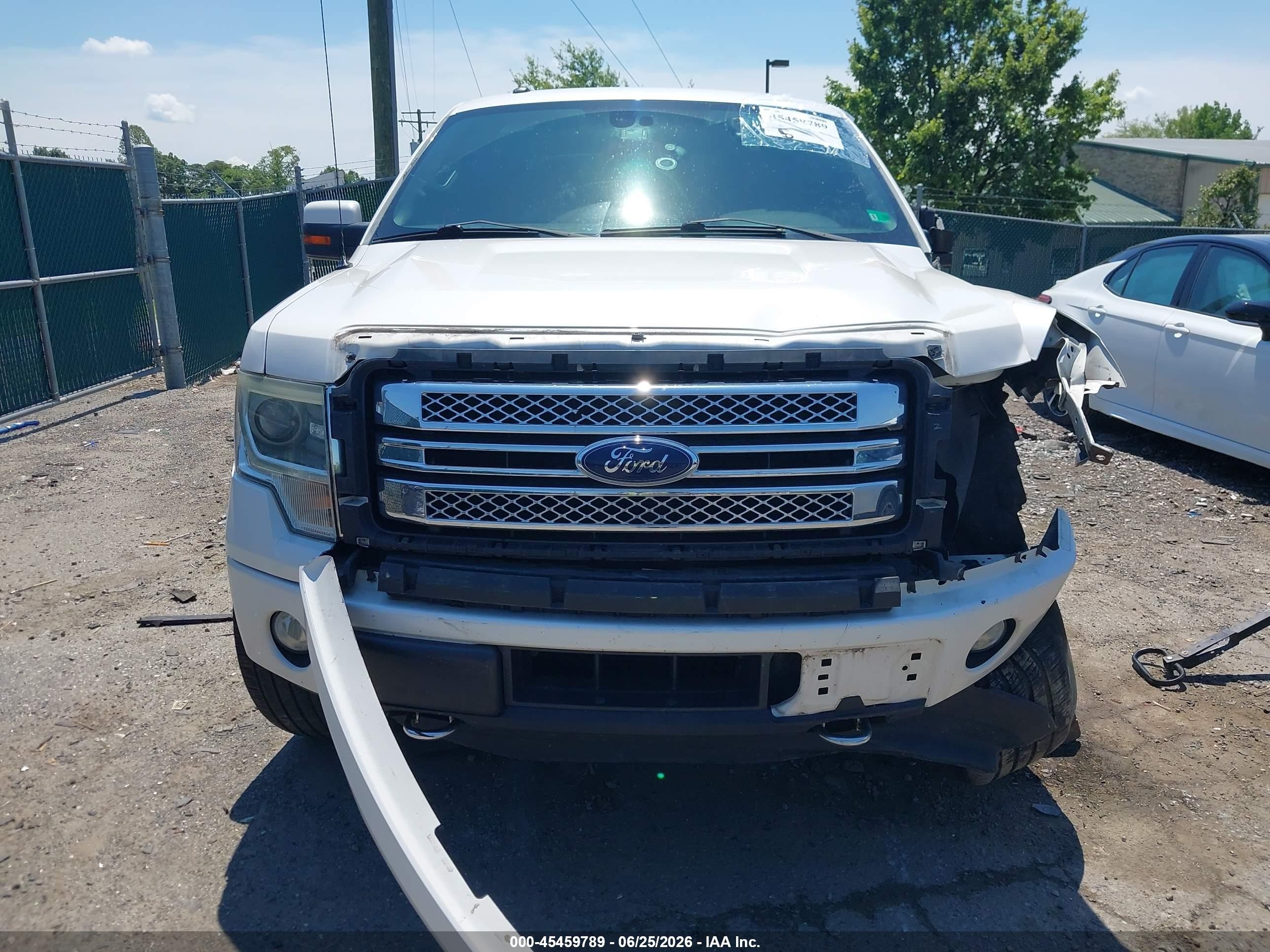 2014 Ford F-150 Fx4/king Ranch/lariat/limited/platinum/xl/xlt White vin: 1FTFW1ET6EFA52822