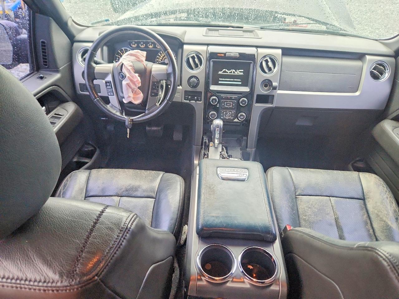 2014 Ford F150 Supercrew Black vin: 1FTFW1ET6EFA58197
