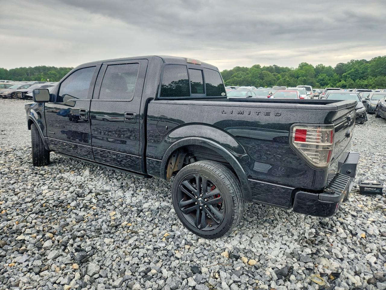 2014 Ford F150 Supercrew Black vin: 1FTFW1ET6EFA58197