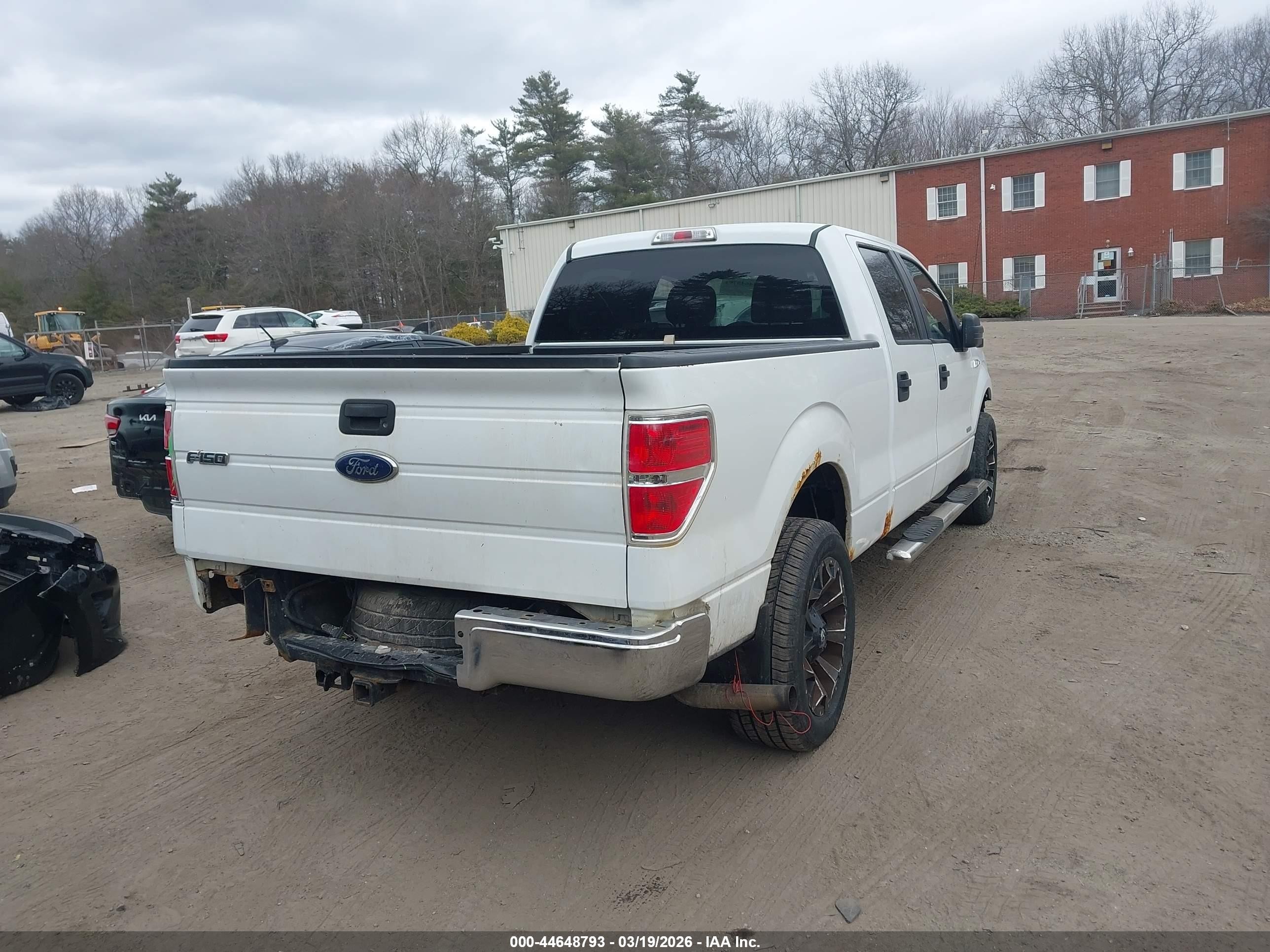 2014 Ford F-150 Xlt White vin: 1FTFW1ET6EFA86758