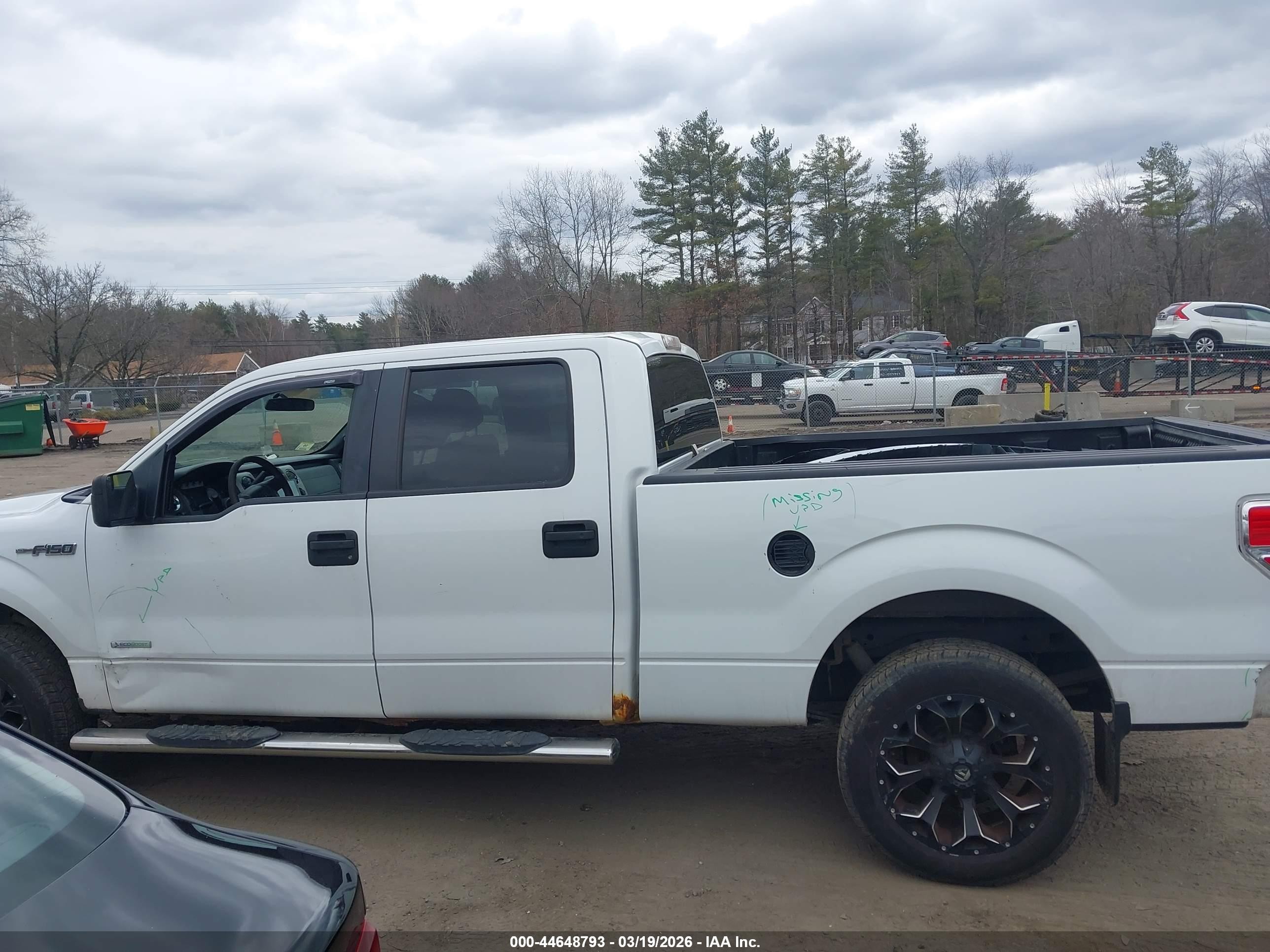 2014 Ford F-150 Xlt White vin: 1FTFW1ET6EFA86758