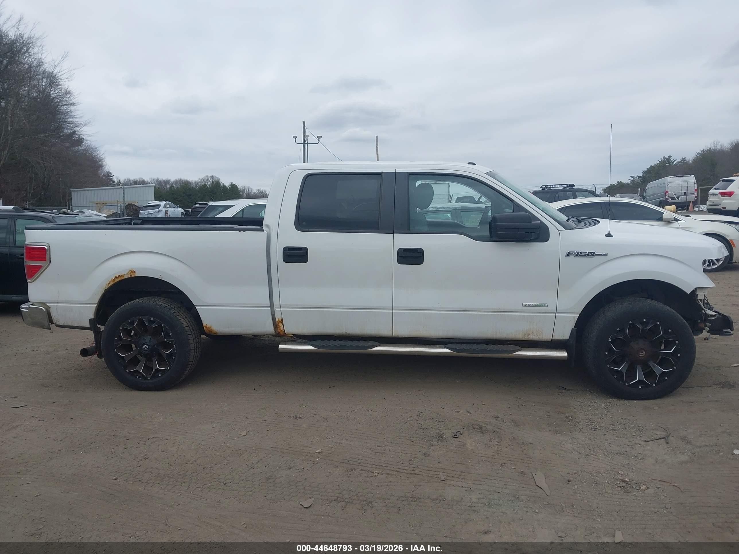 2014 Ford F-150 Xlt White vin: 1FTFW1ET6EFA86758