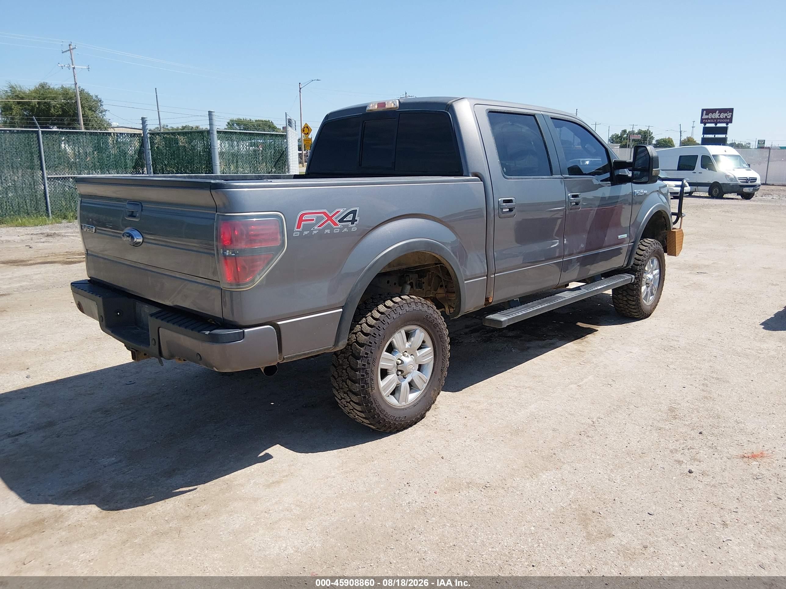 2014 Ford F-150 Fx4 Gray vin: 1FTFW1ET6EFA87294