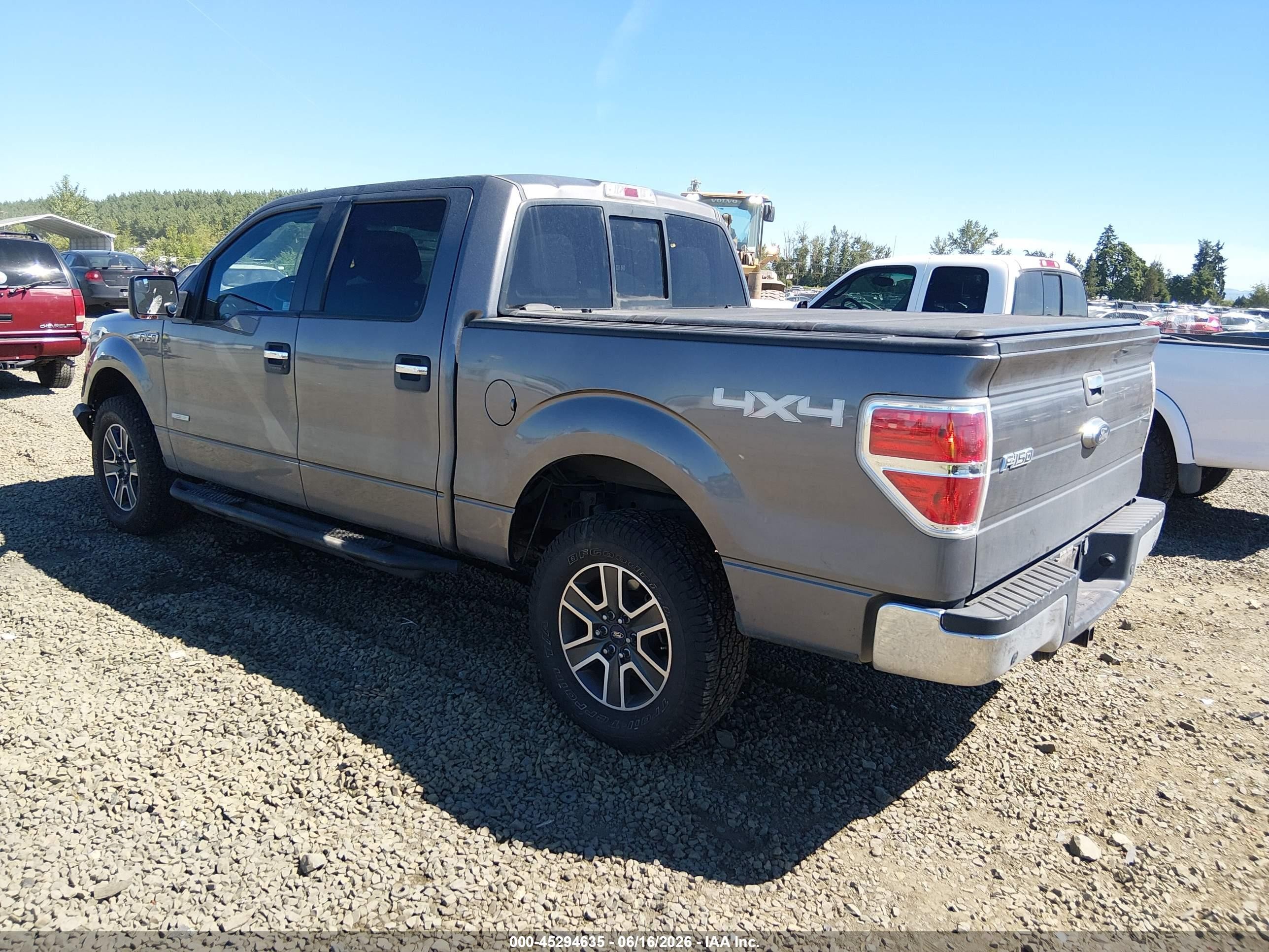 2014 Ford F-150 Xlt Gray vin: 1FTFW1ET6EFB32010