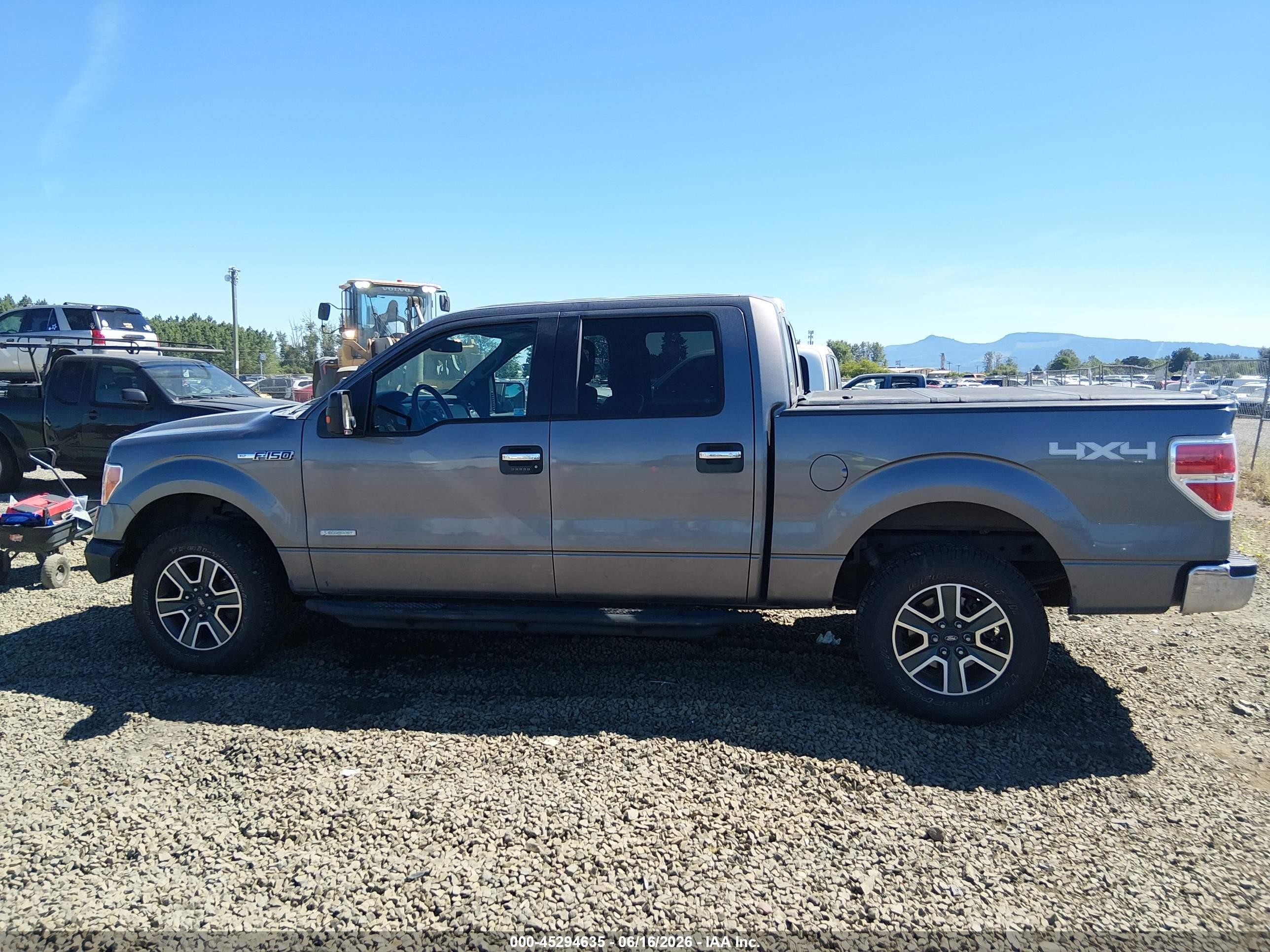 2014 Ford F-150 Xlt Gray vin: 1FTFW1ET6EFB32010