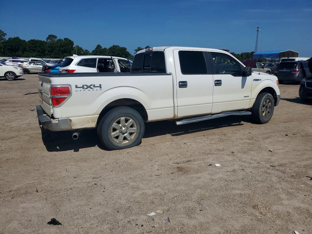 2014 Ford F150 Supercrew White vin: 1FTFW1ET6EFB32640
