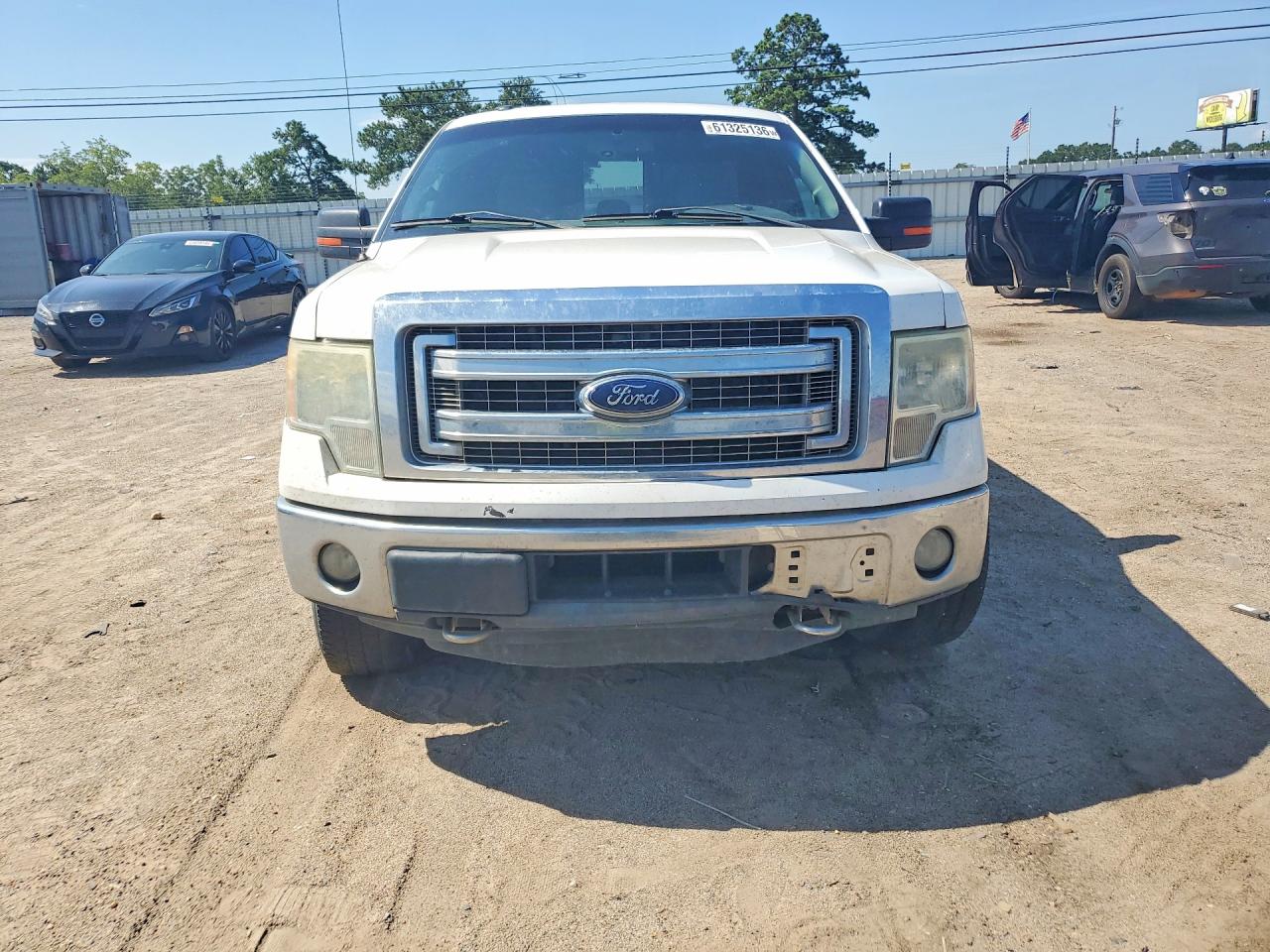 2014 Ford F150 Supercrew White vin: 1FTFW1ET6EFB32640